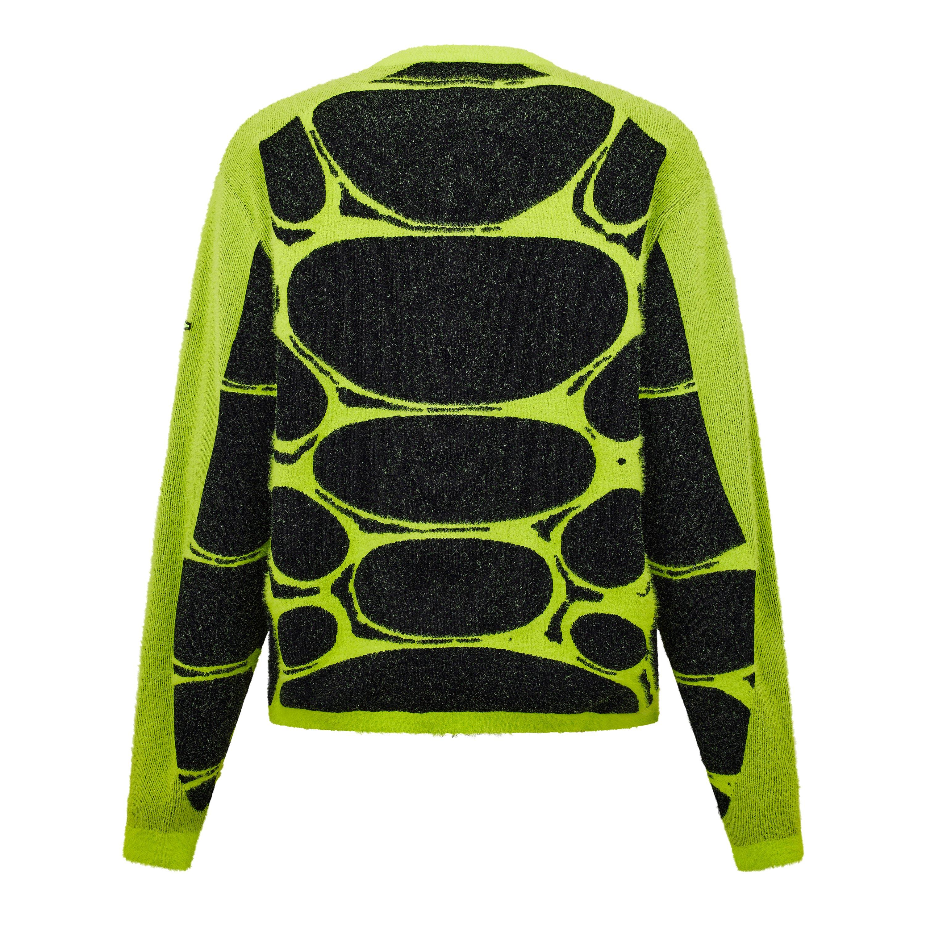 Black/Volt - Nike - Men's Jelly Cage Crew Neck Jumper - 2