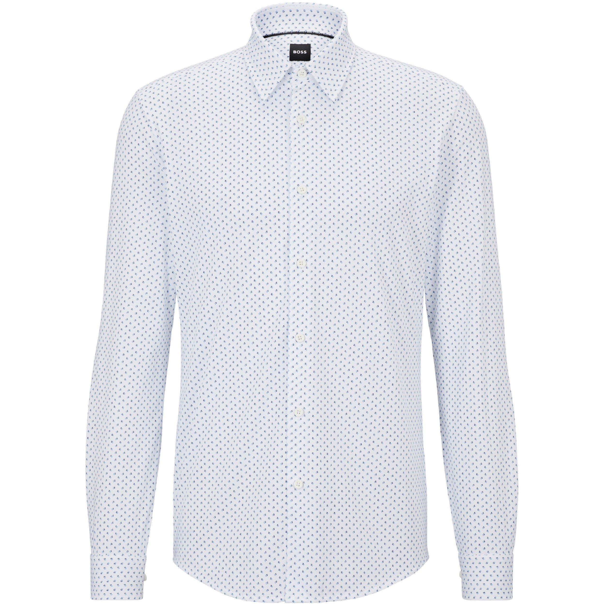 Boss Men's P Roan Kent C Plain Long-Sleeve Shirt