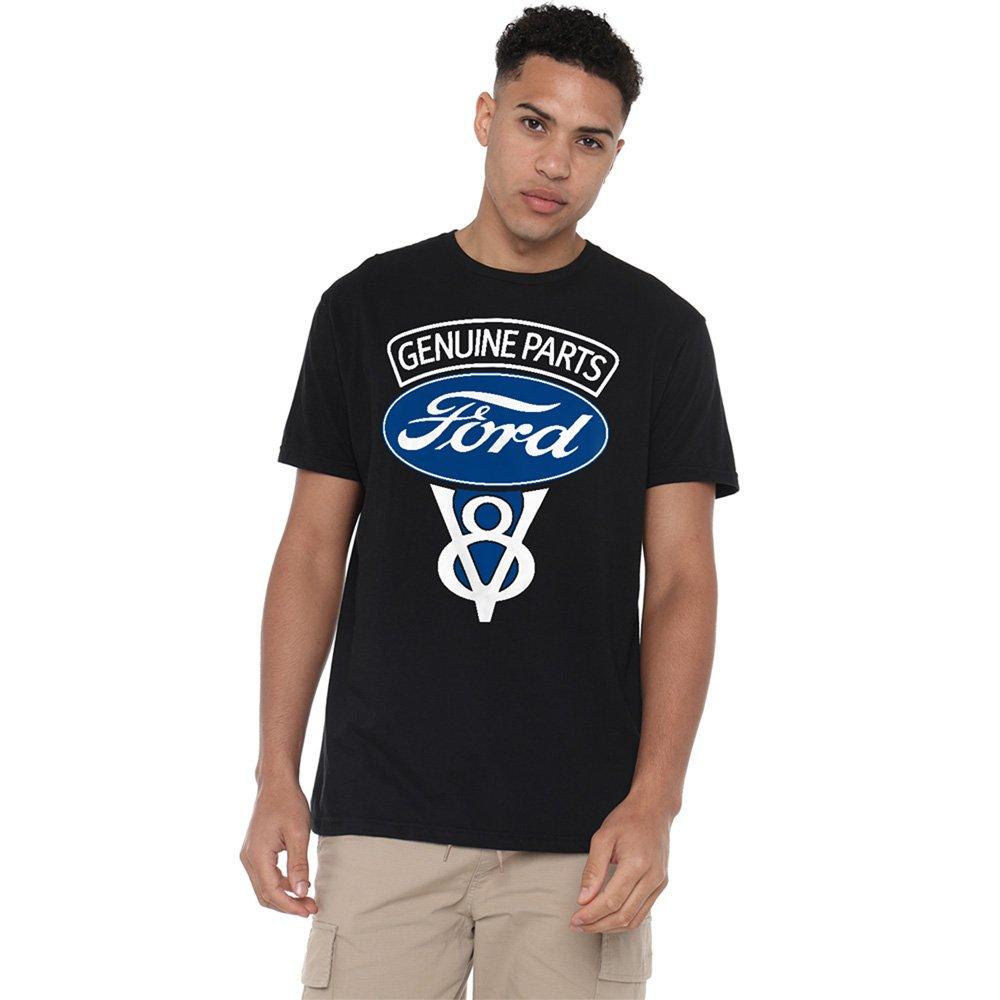 Black - Ford - Ford V8 Genuine Parts T-Shirt Black - 1