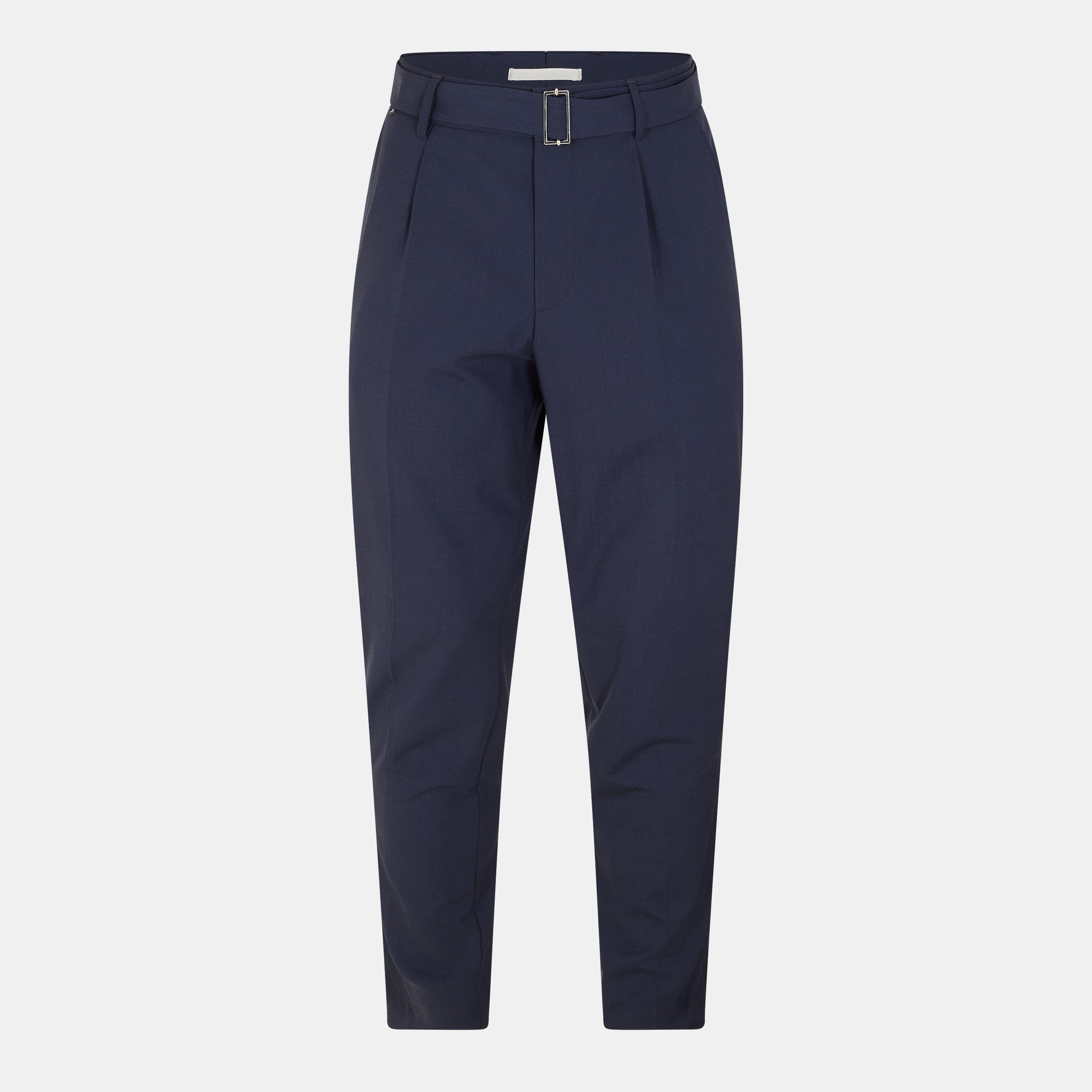 Blue - Boss - Men's P Perin Plt Wg Tailored Trousers - 1