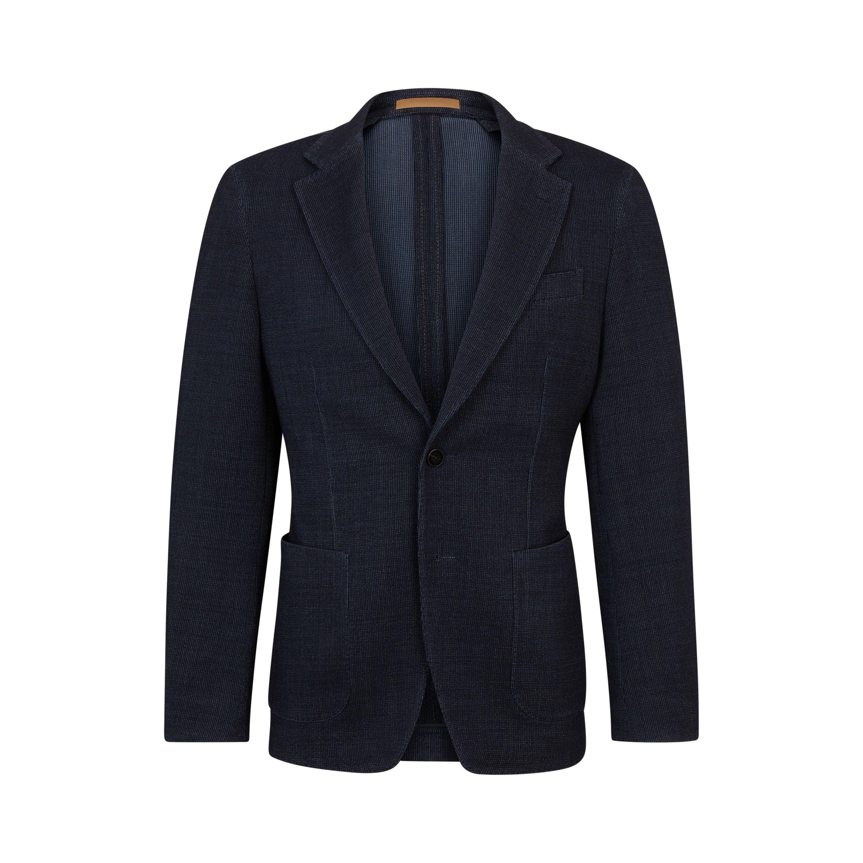 Blue - Boss - Men's Heston Lp Formal Jacket - 4