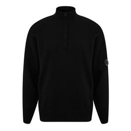 CP Company Lambswool Grs Half Zipped Knit