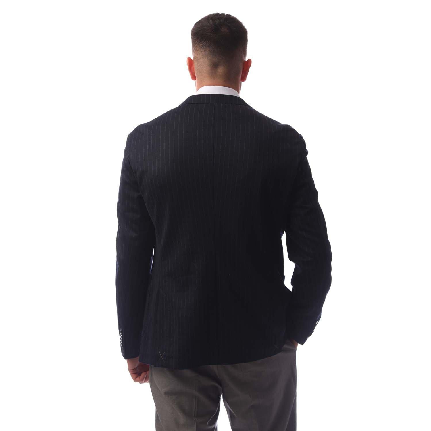 Blue - Boss - Men's L Heston Junior Formal Jacket - 2