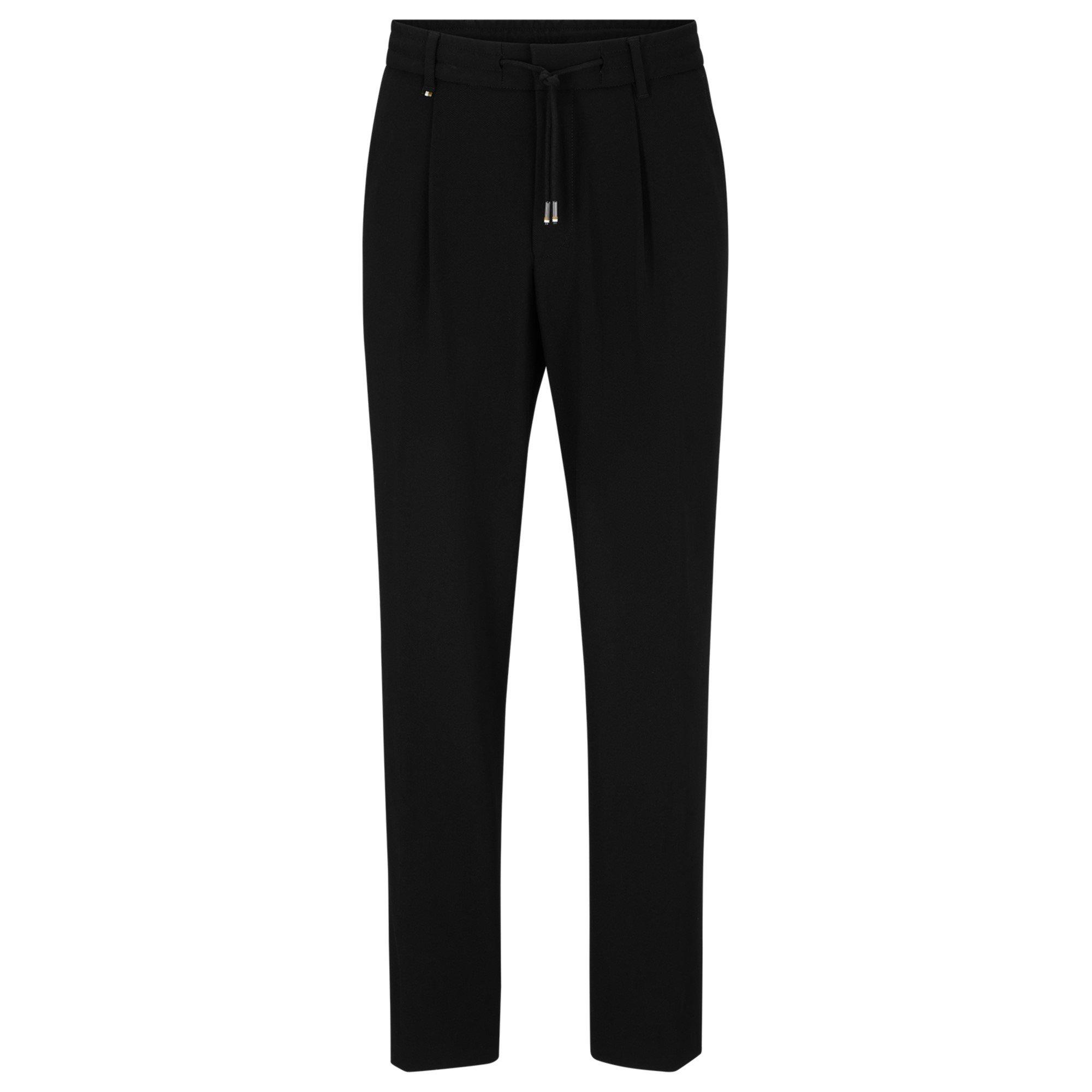 Black - Boss - Men's C-Perin Tailored Trousers - 1