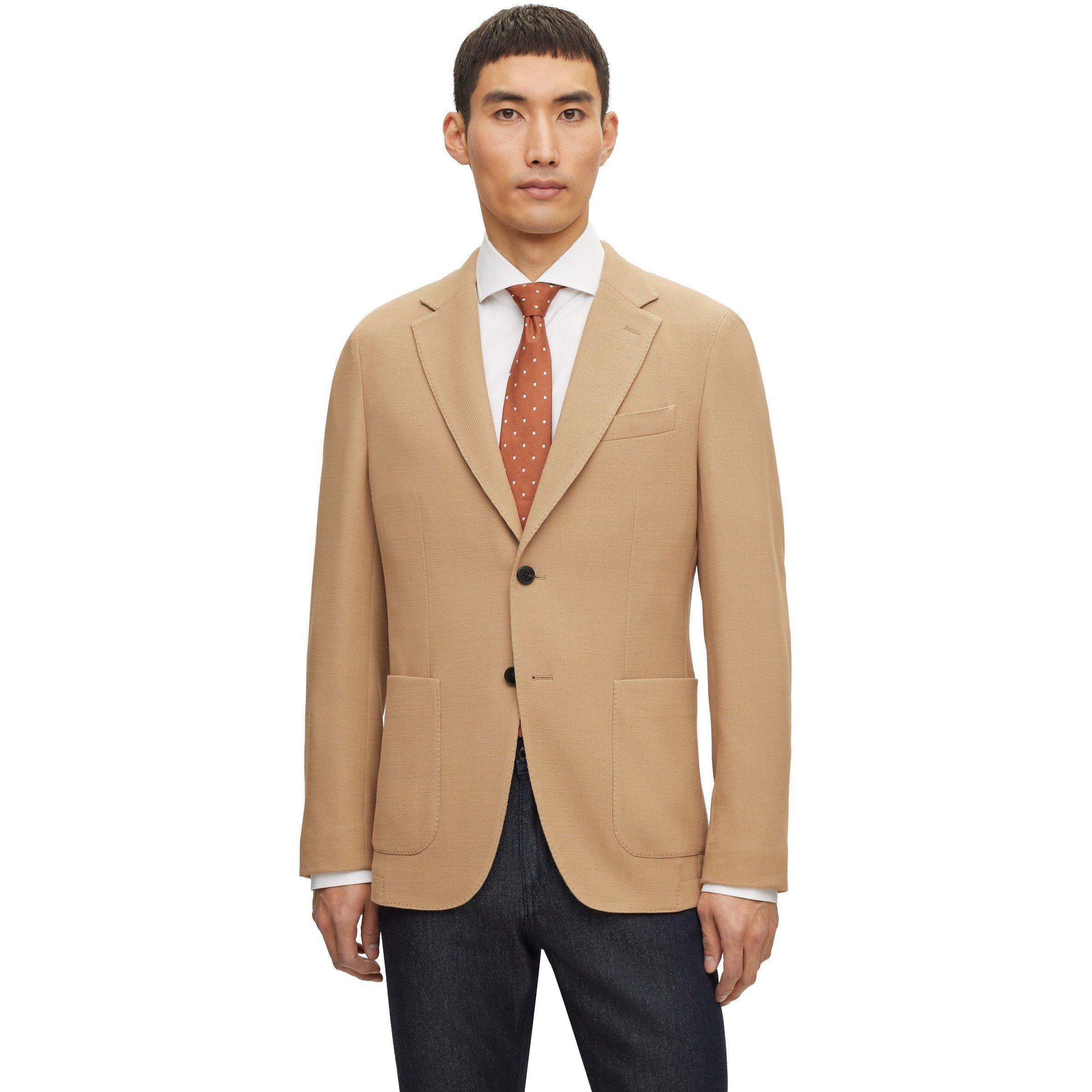 Boss Men's Heston Formal Jacket - Beige - 42 (52)