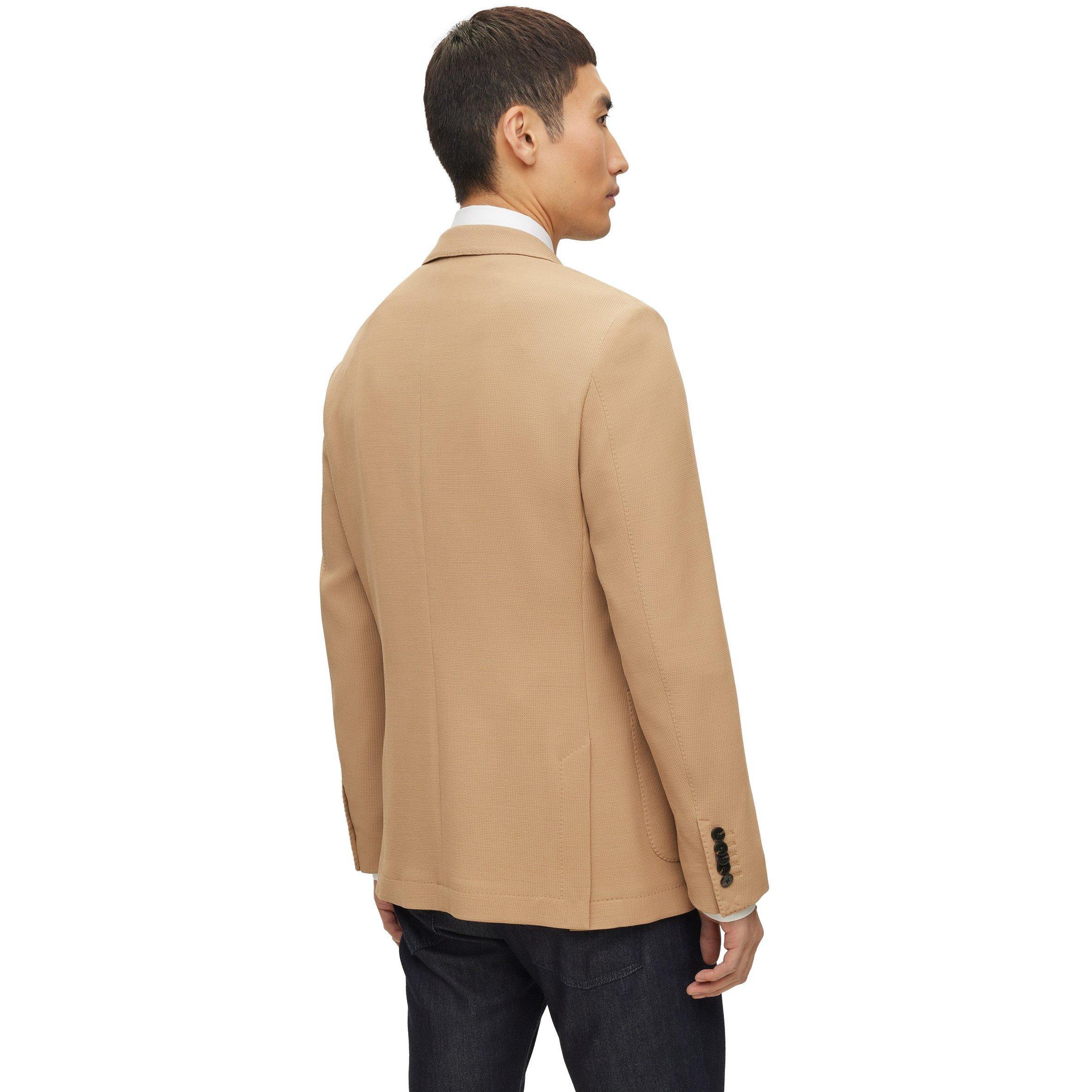 Beige - Boss - Men's Heston Formal Jacket - 2