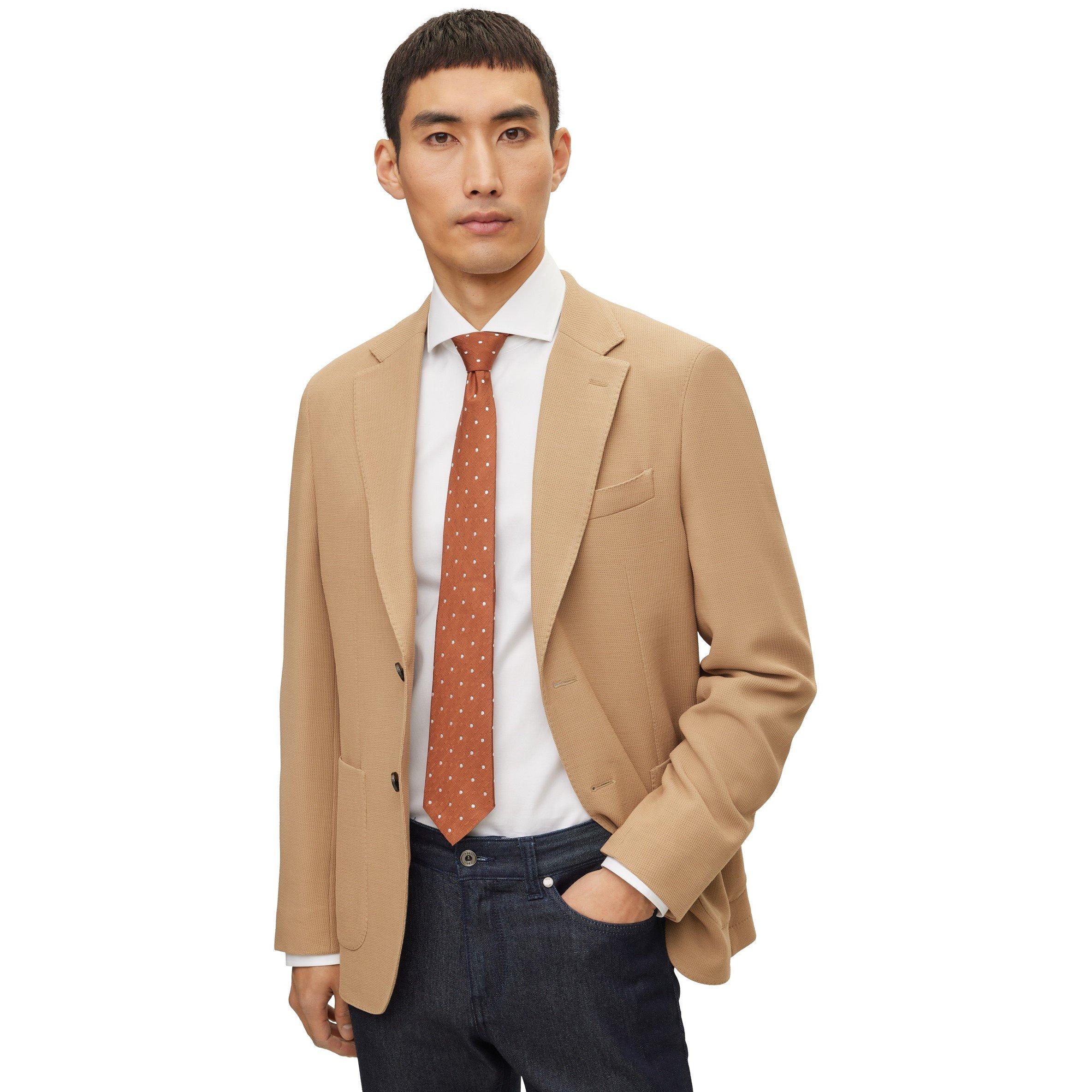 Beige - Boss - Men's Heston Formal Jacket - 3