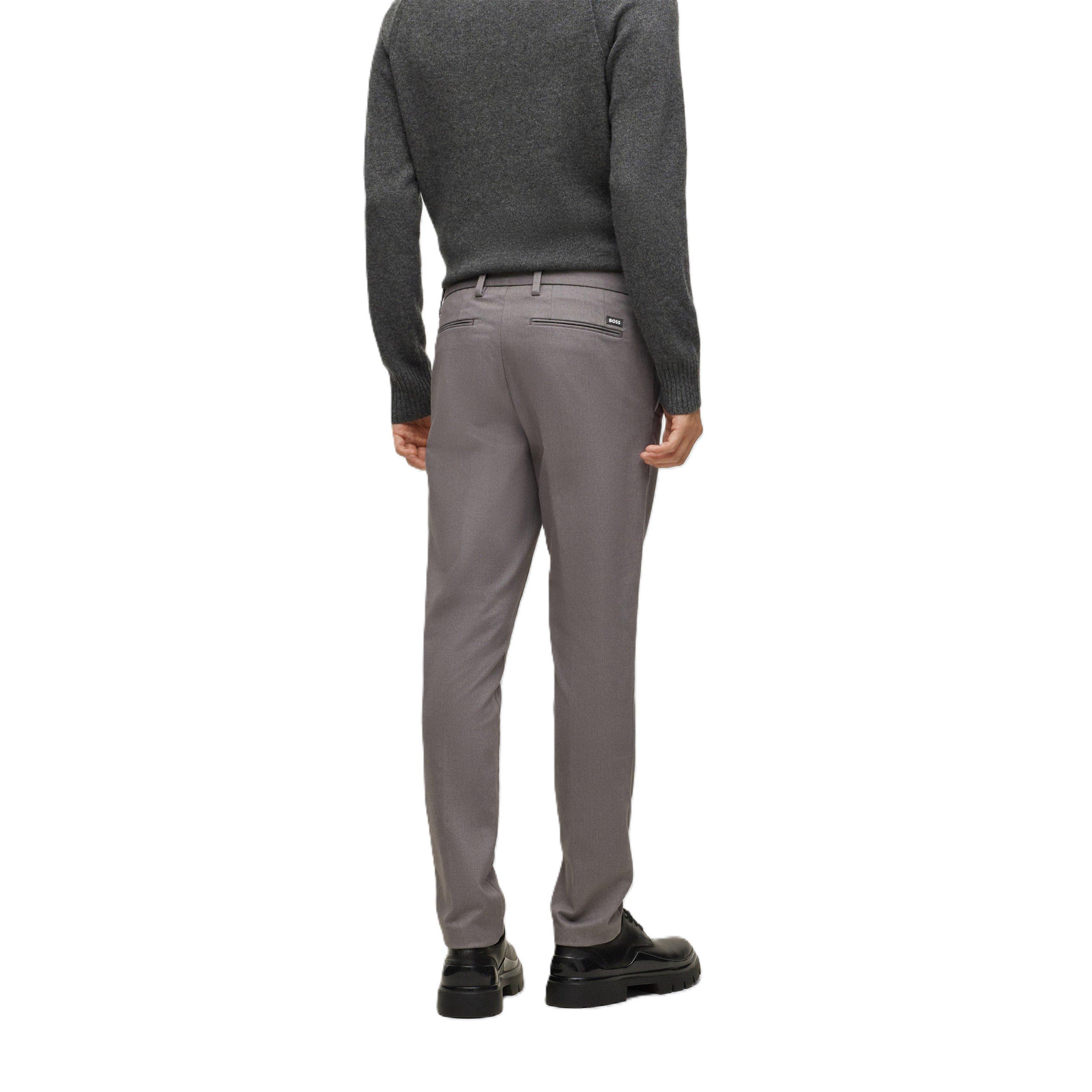Grey - Boss - Men's Kaito1 Tailored Trousers - 2