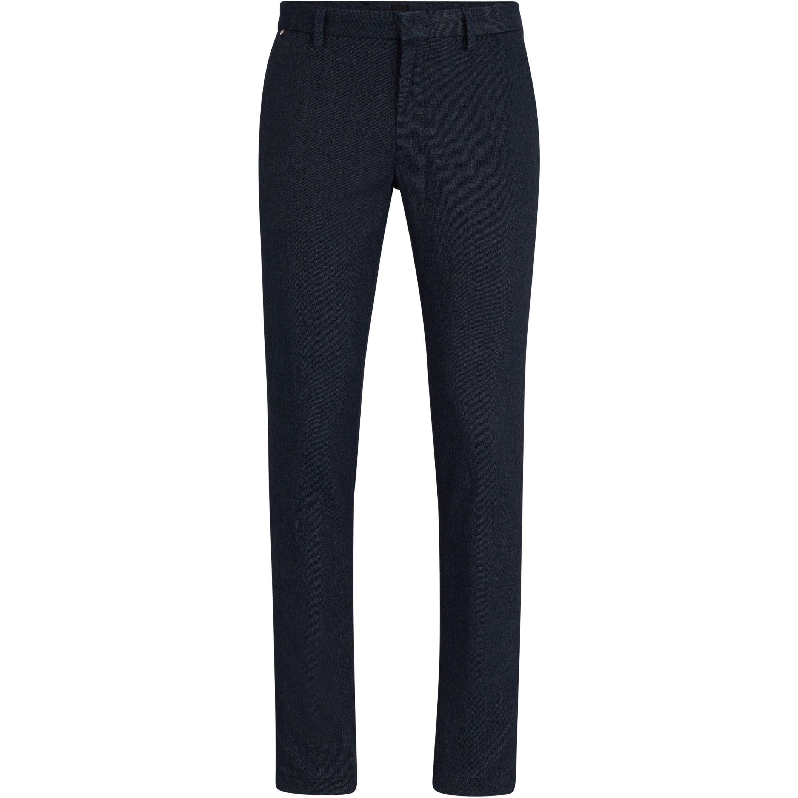 Blue - Boss - Men's Kaito1 Tailored Trousers - 4