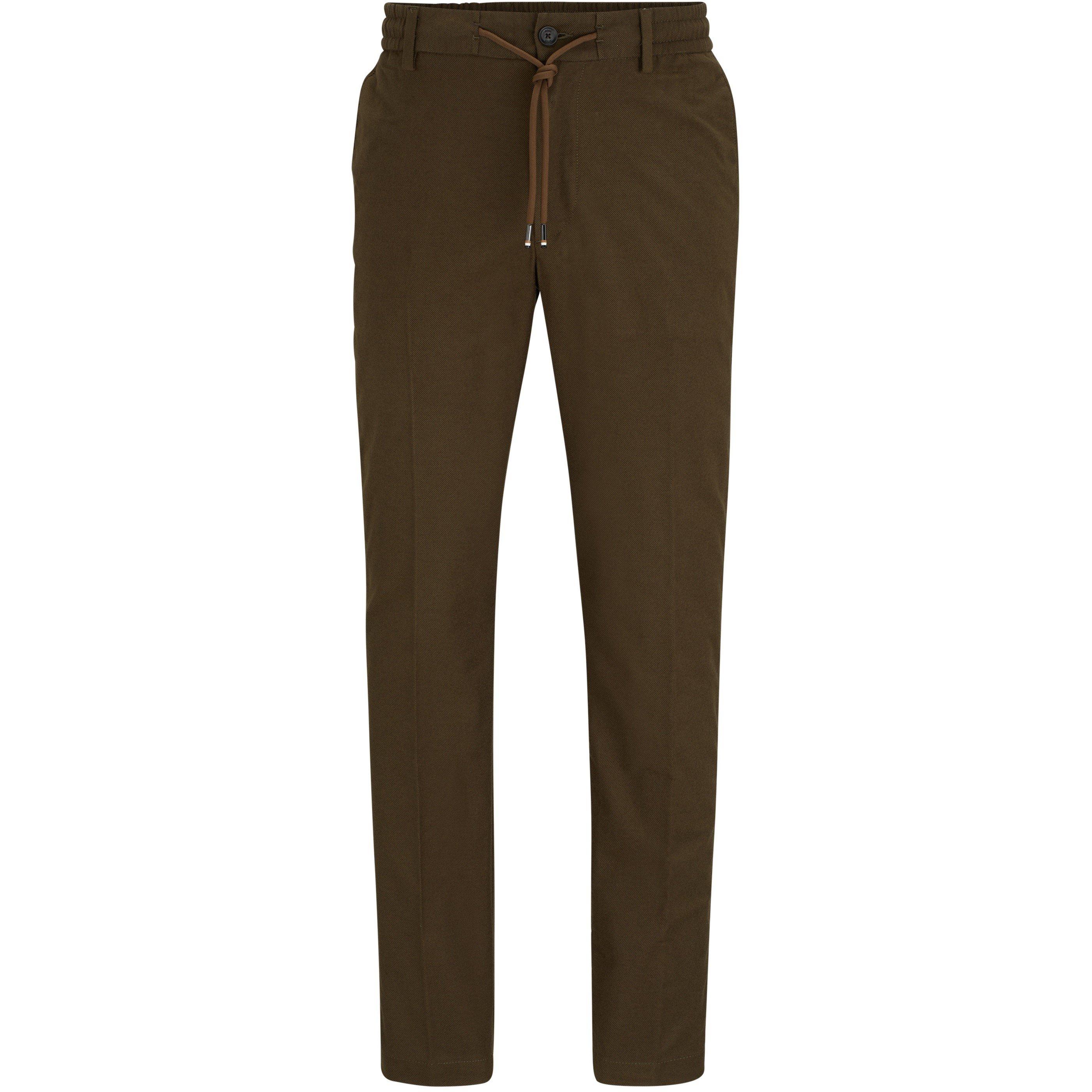 Green - Boss - Men's Kane Ds Tailored Trousers - 4