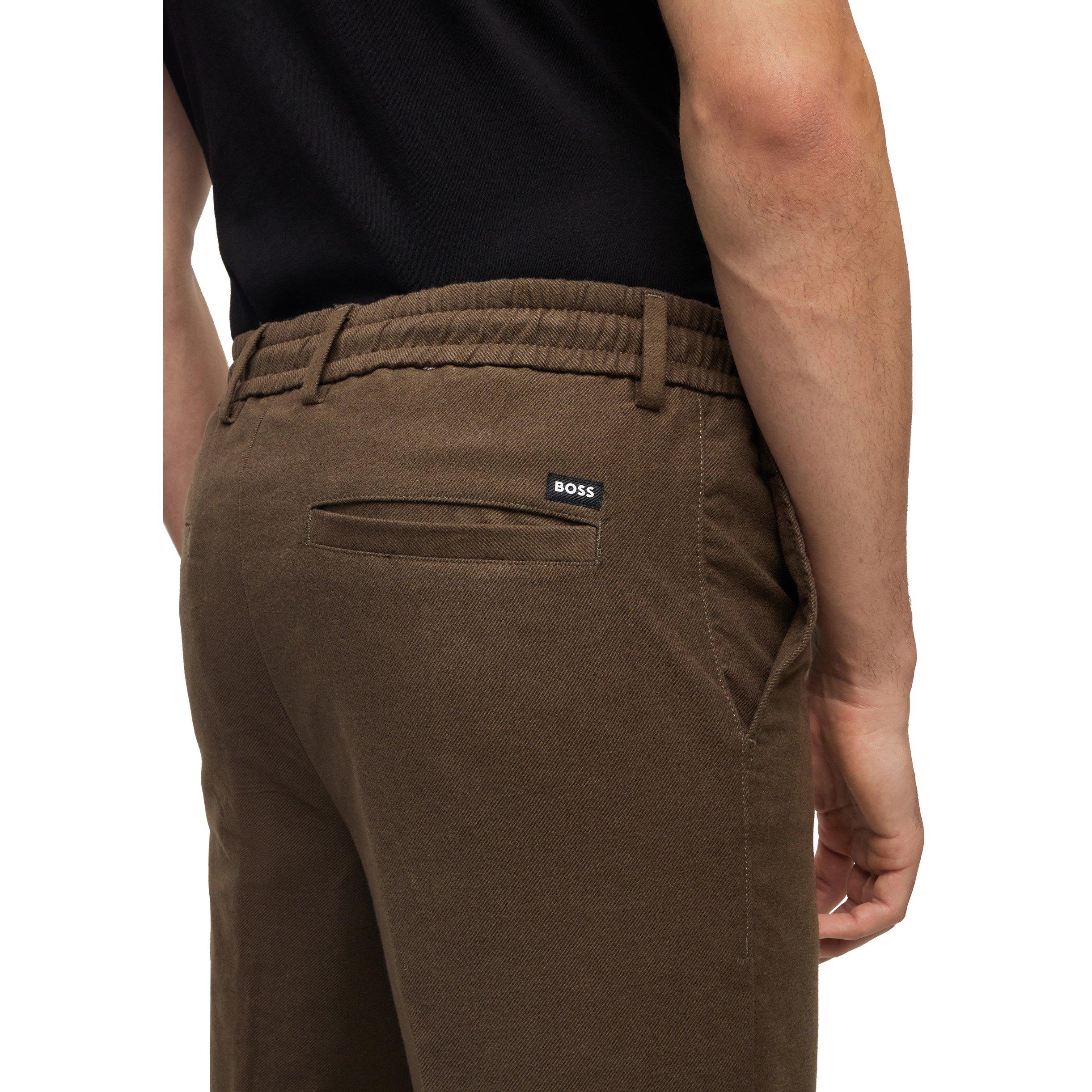 Green - Boss - Men's Kane Ds Tailored Trousers - 3