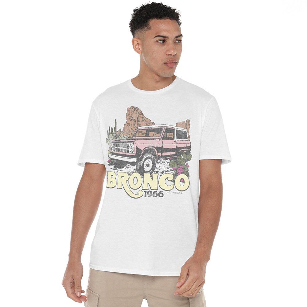 White - Ford - Ford Bronco Desert 1966 T-Shirt White - 1