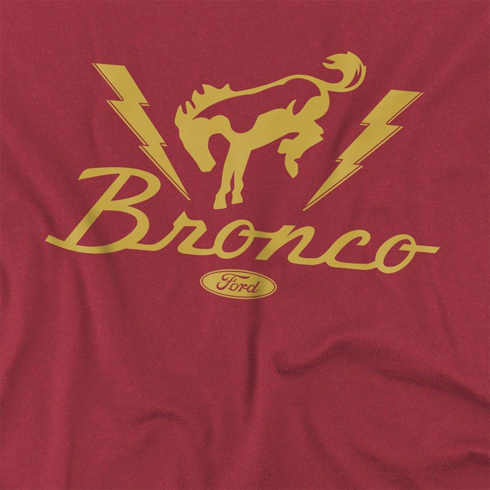Red - Ford - Ford Lightning Bronco T-Shirt Cardinal - 2