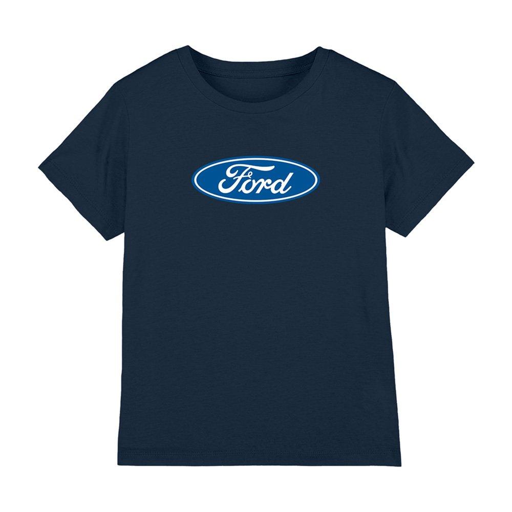 Navy - Ford - Ford Dimensional Logo Kids T-Shirt Navy - 1