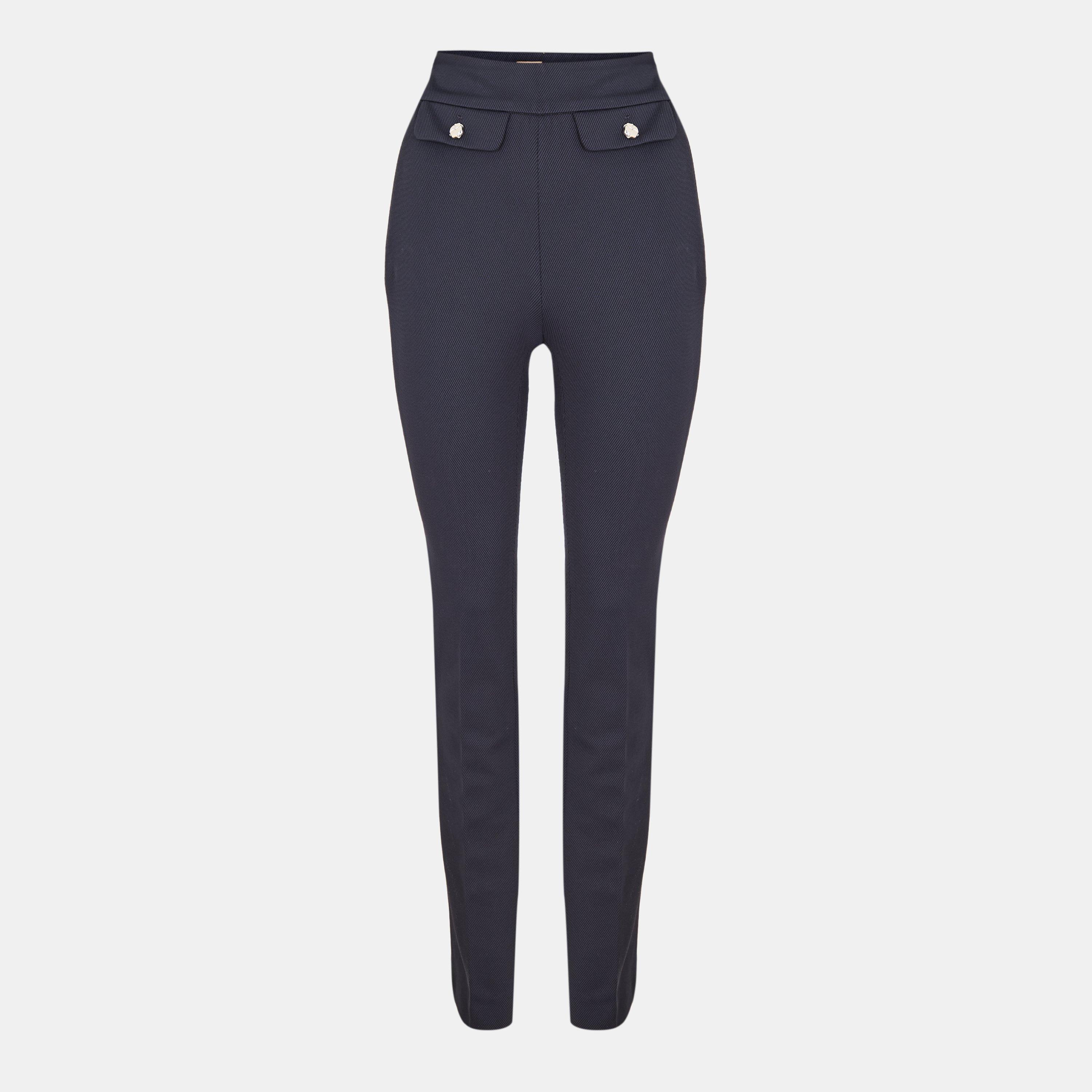 Boss Women's Tubeka Cigarette Trousers - Blue - 12 (L)