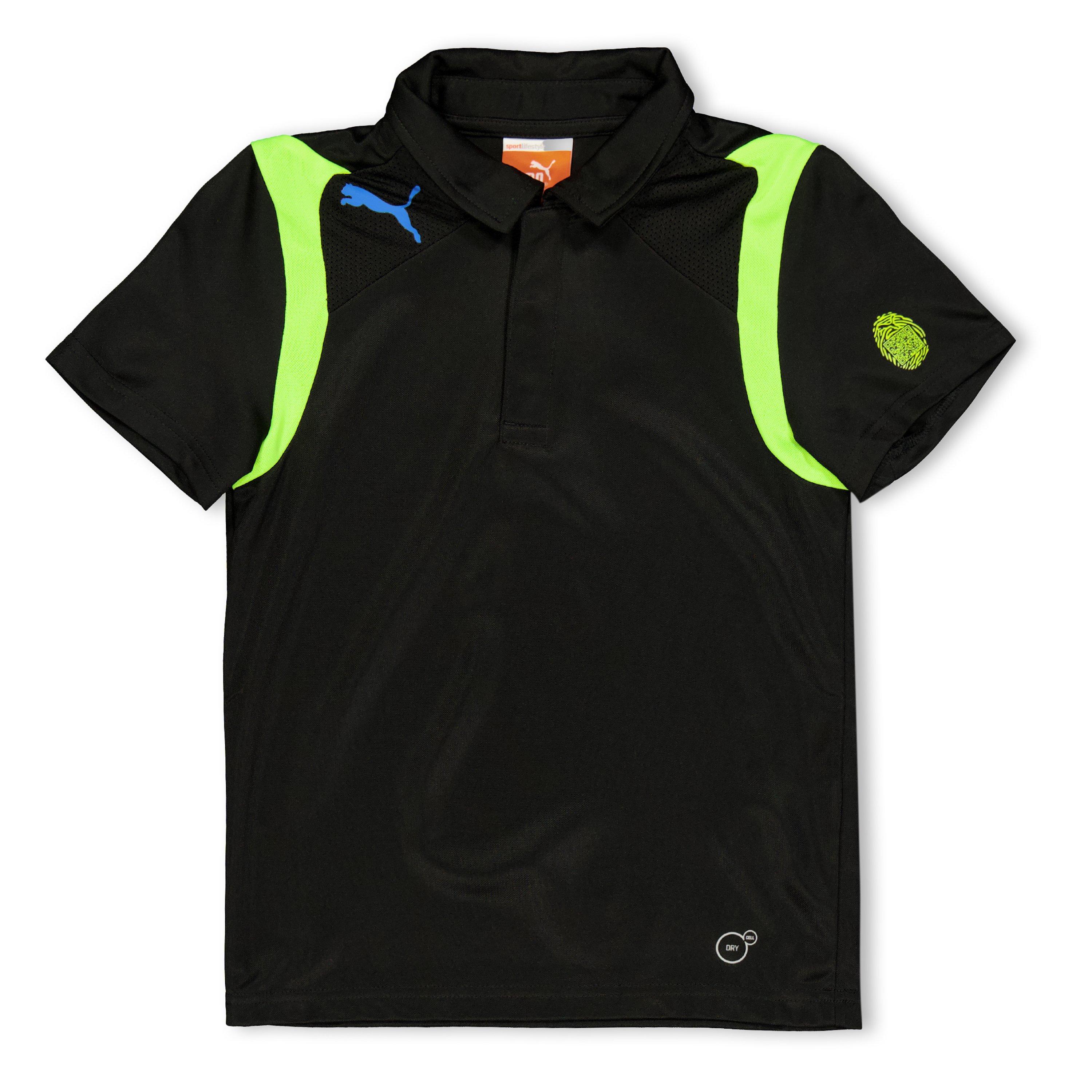 Puma  Kids (F13) Evospeed Polo Juniors - Black - 14 (2XL)