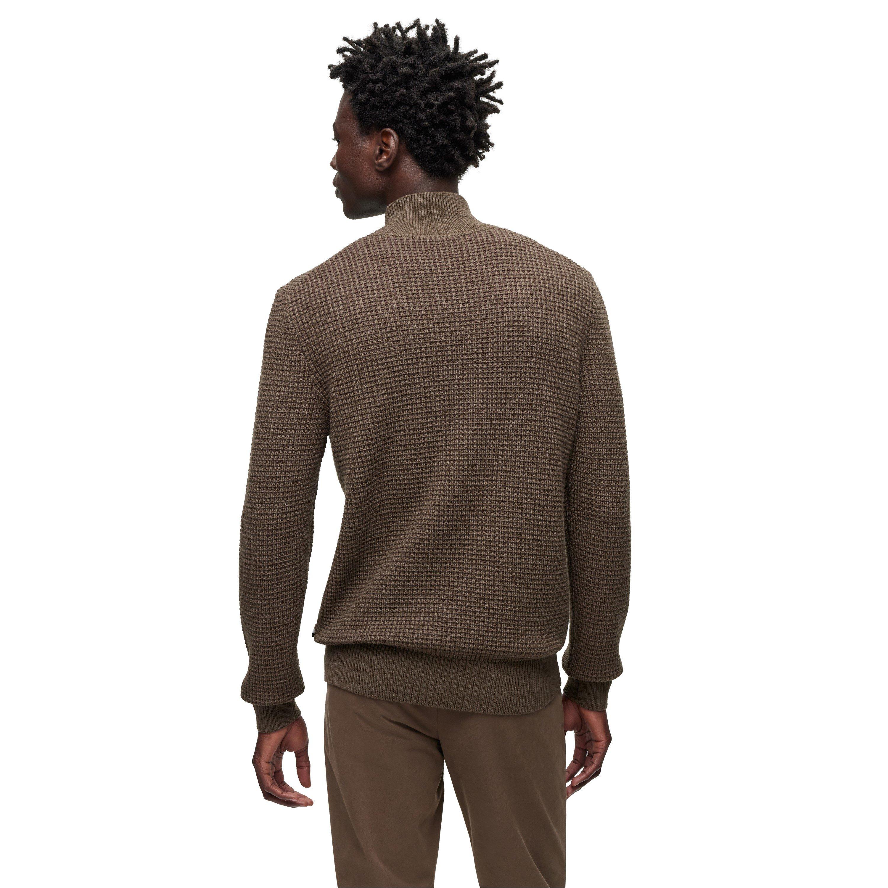 Green - Boss - Men's Maurelio Knitwear Jumper - 2