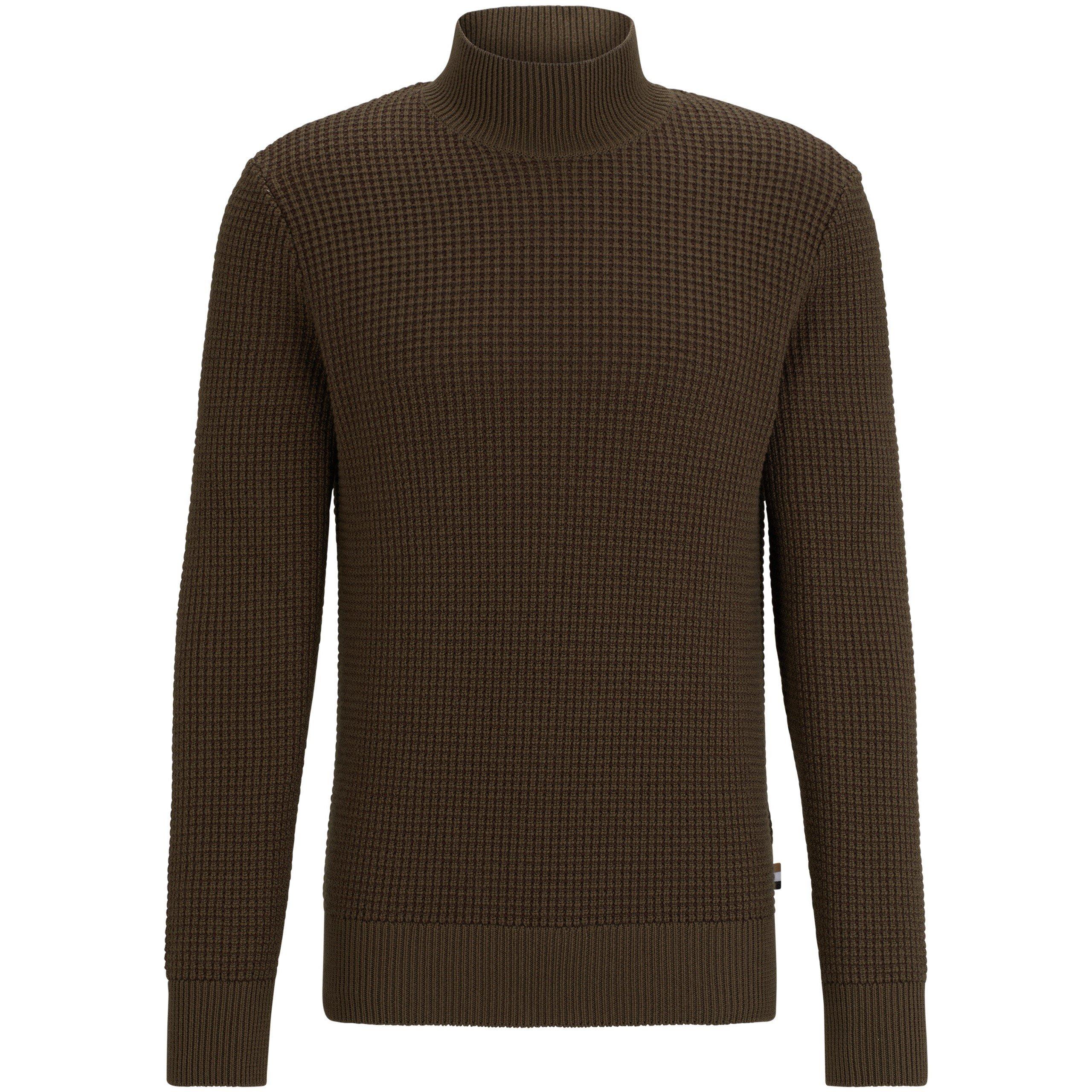 Green - Boss - Men's Maurelio Knitwear Jumper - 4