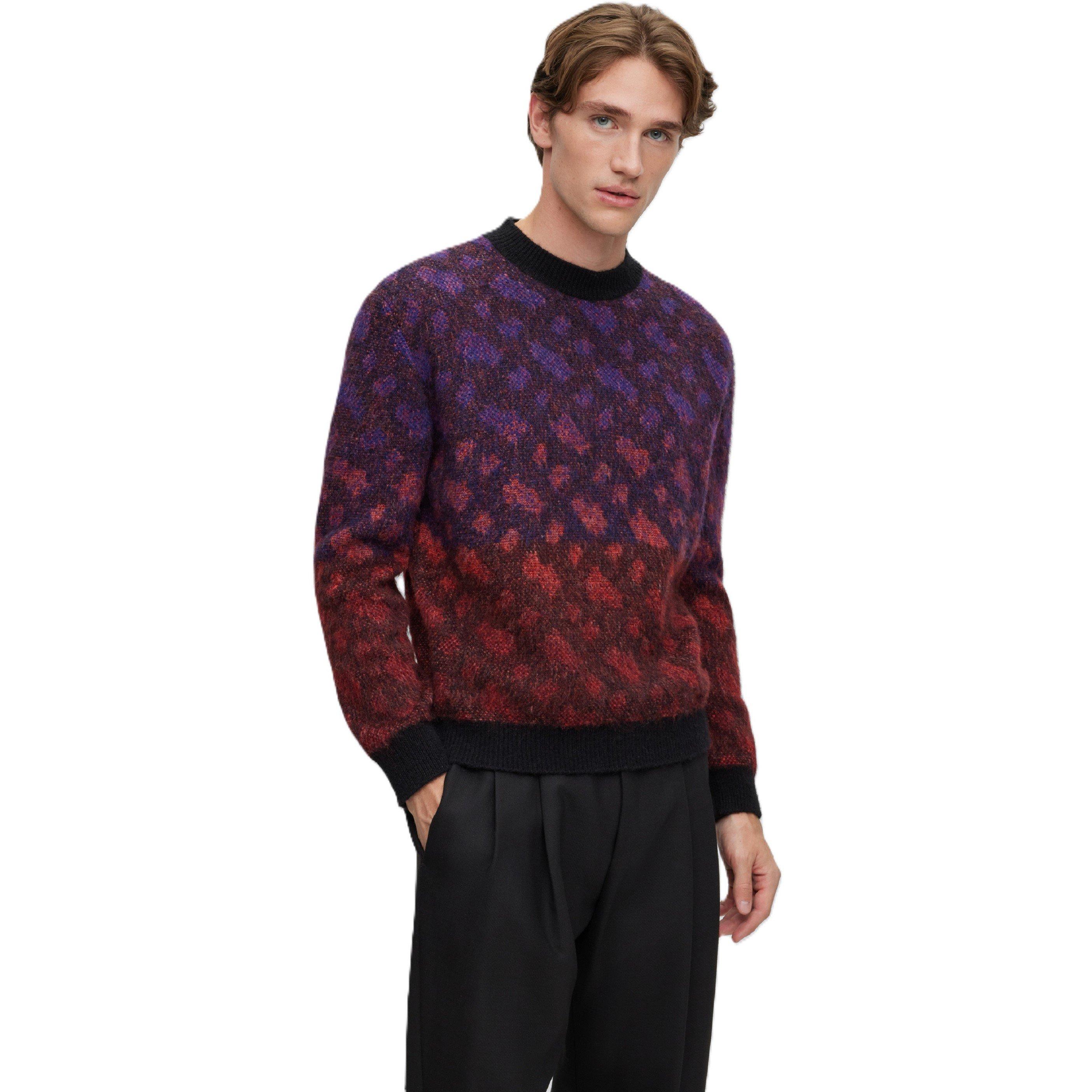 Boss Men's Miracolo Crew Neck Jumper - Black - XL