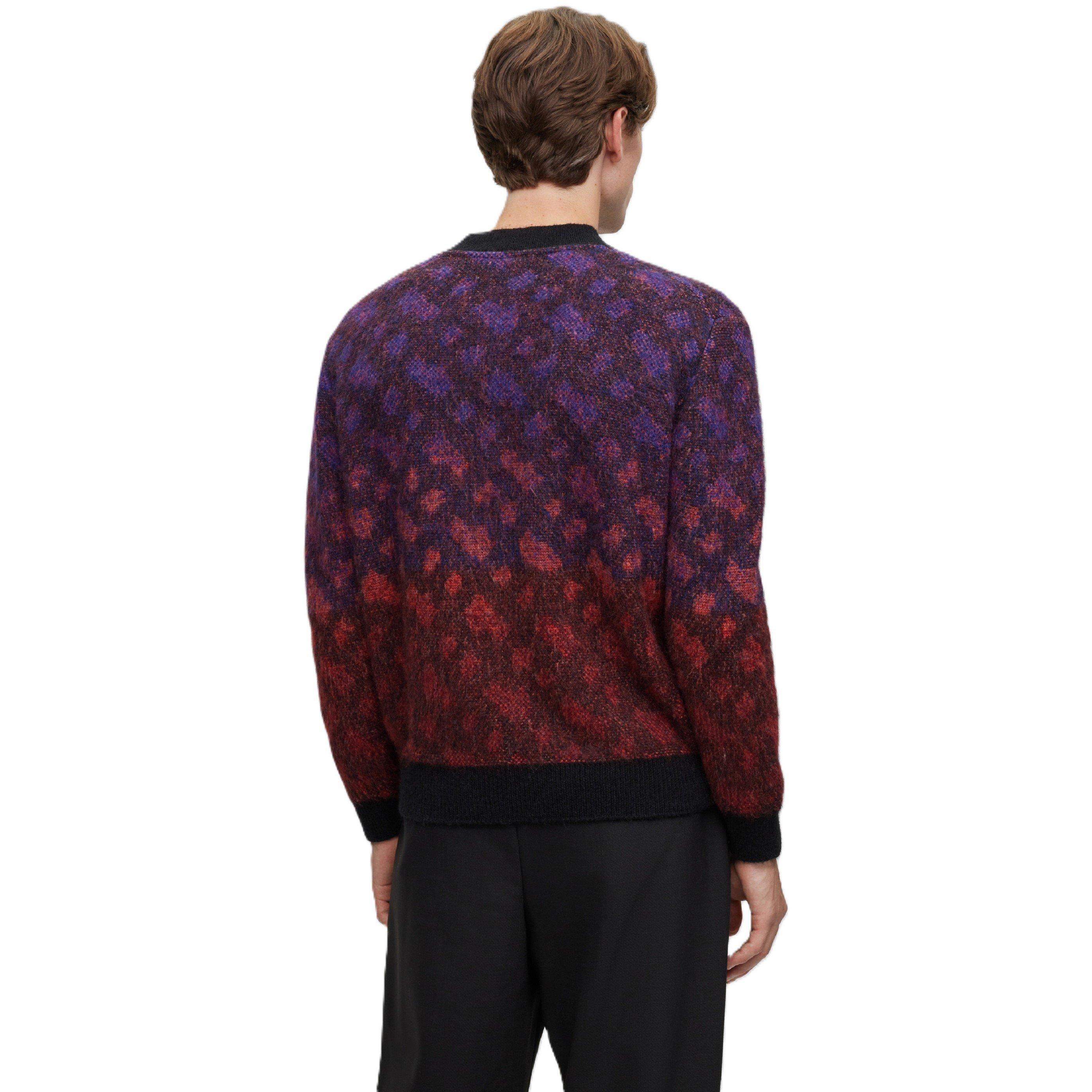 Black - Boss - Men's Miracolo Crew Neck Jumper - 2