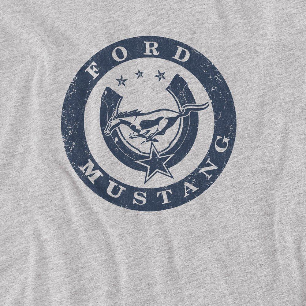 Light Grey - Ford - Lucky Ford Mustang Kids T-Shirt Athletic Heather - 2