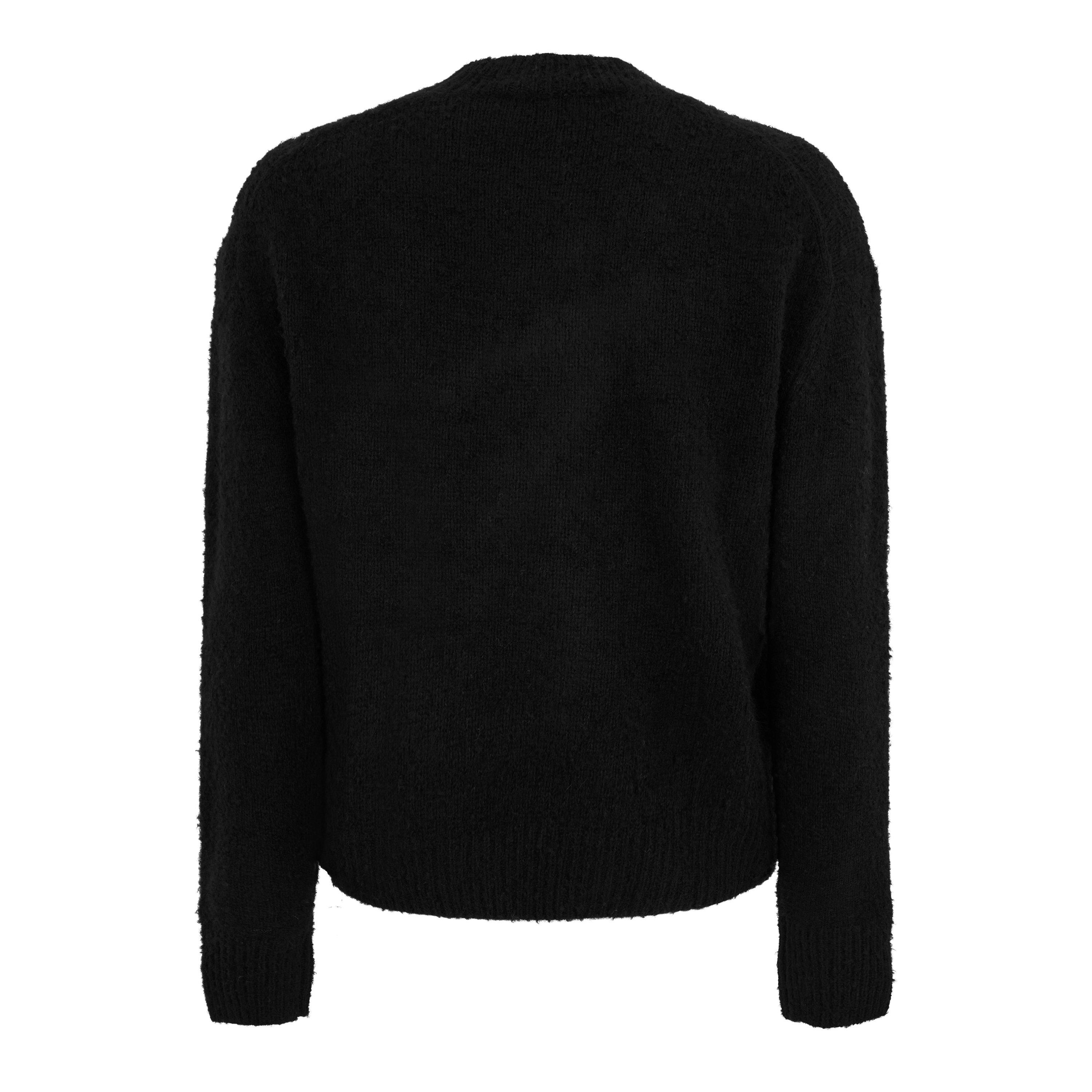 Black - Cole Buxton - Cb Logo Knit Sweater - 6