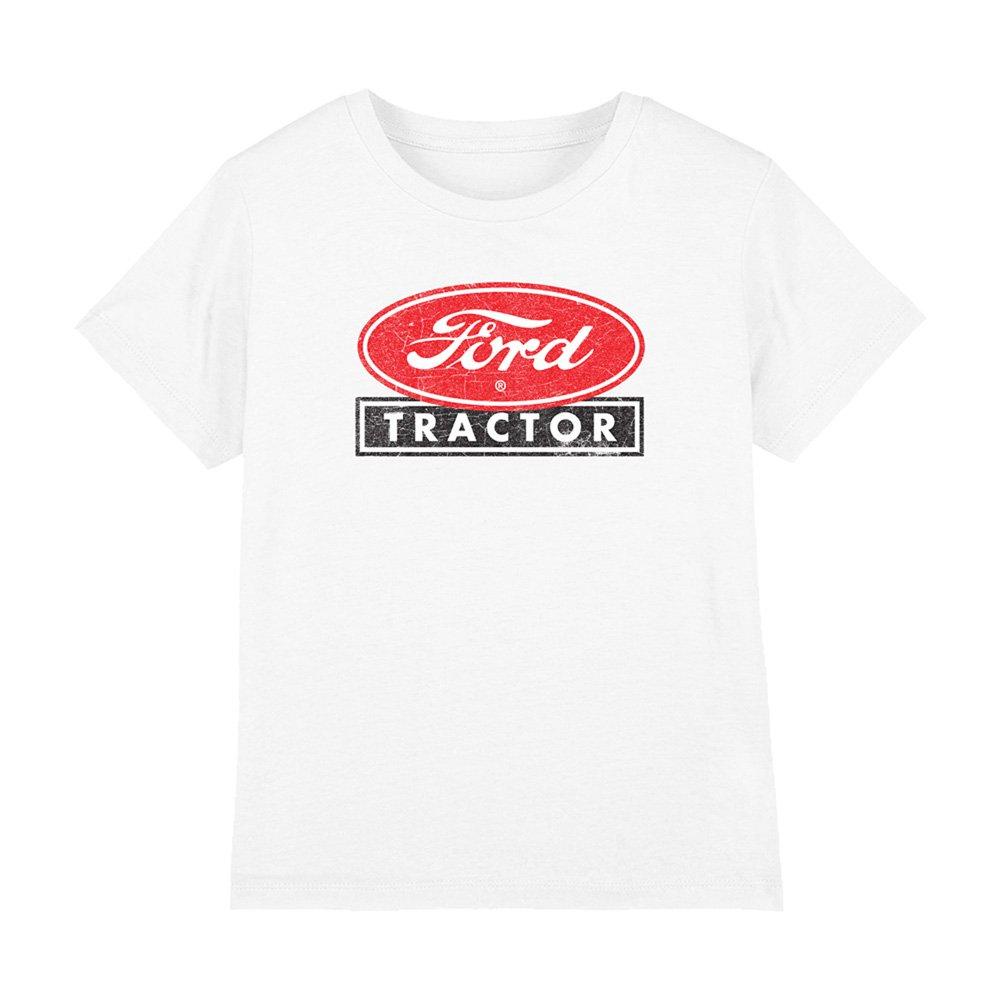White - Ford - Ford Tractor Kids T-Shirt White - 1