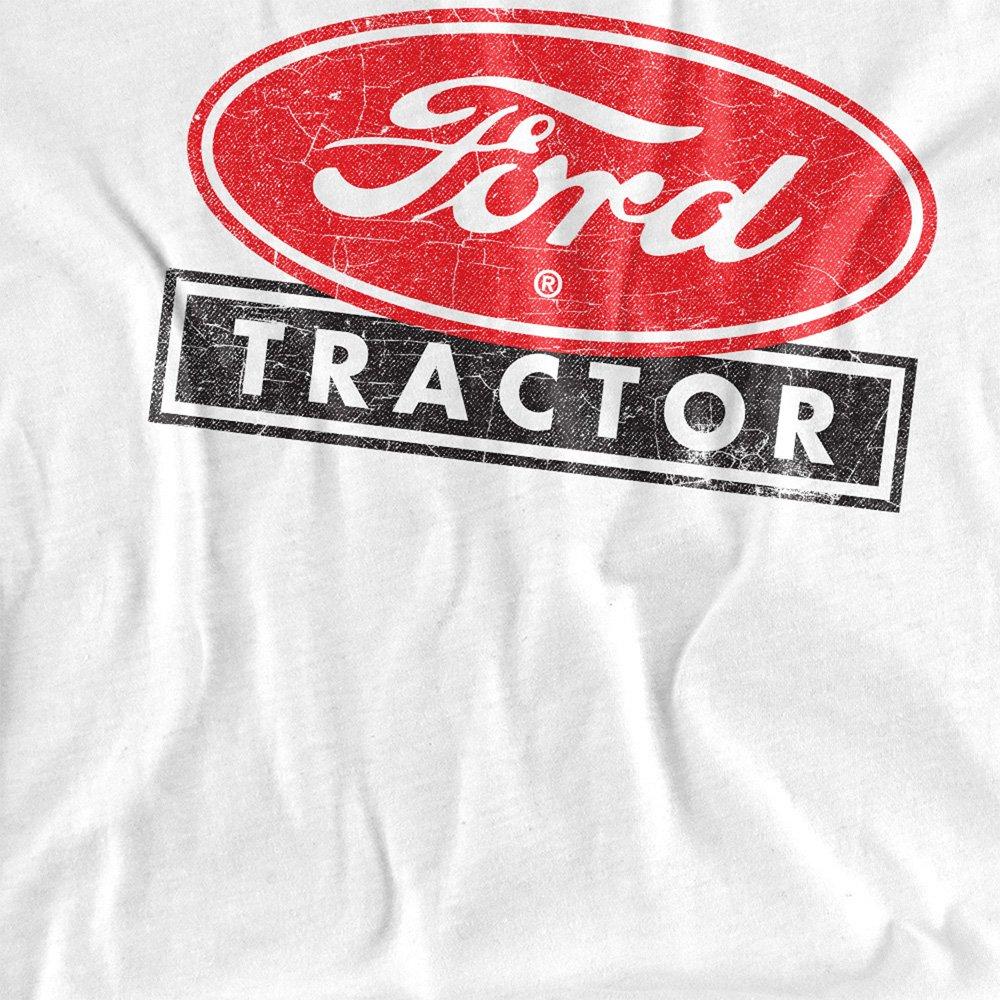 White - Ford - Ford Tractor Kids T-Shirt White - 2
