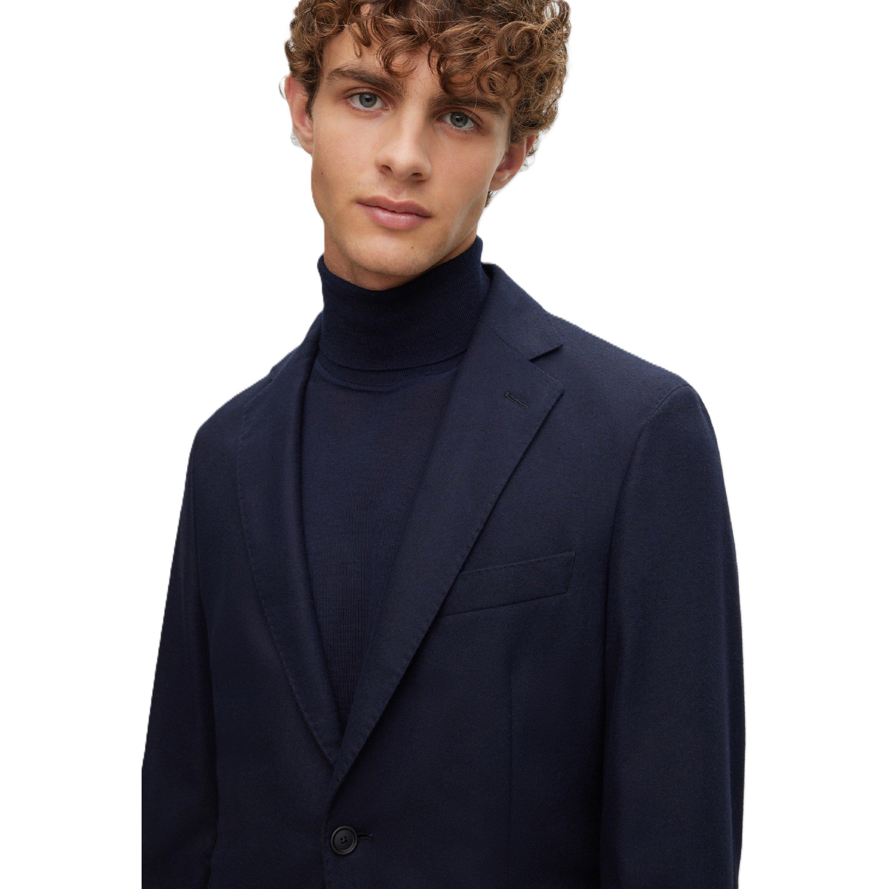 Blue - Boss - Men's P Hanry Inpad Formal Jacket - 3