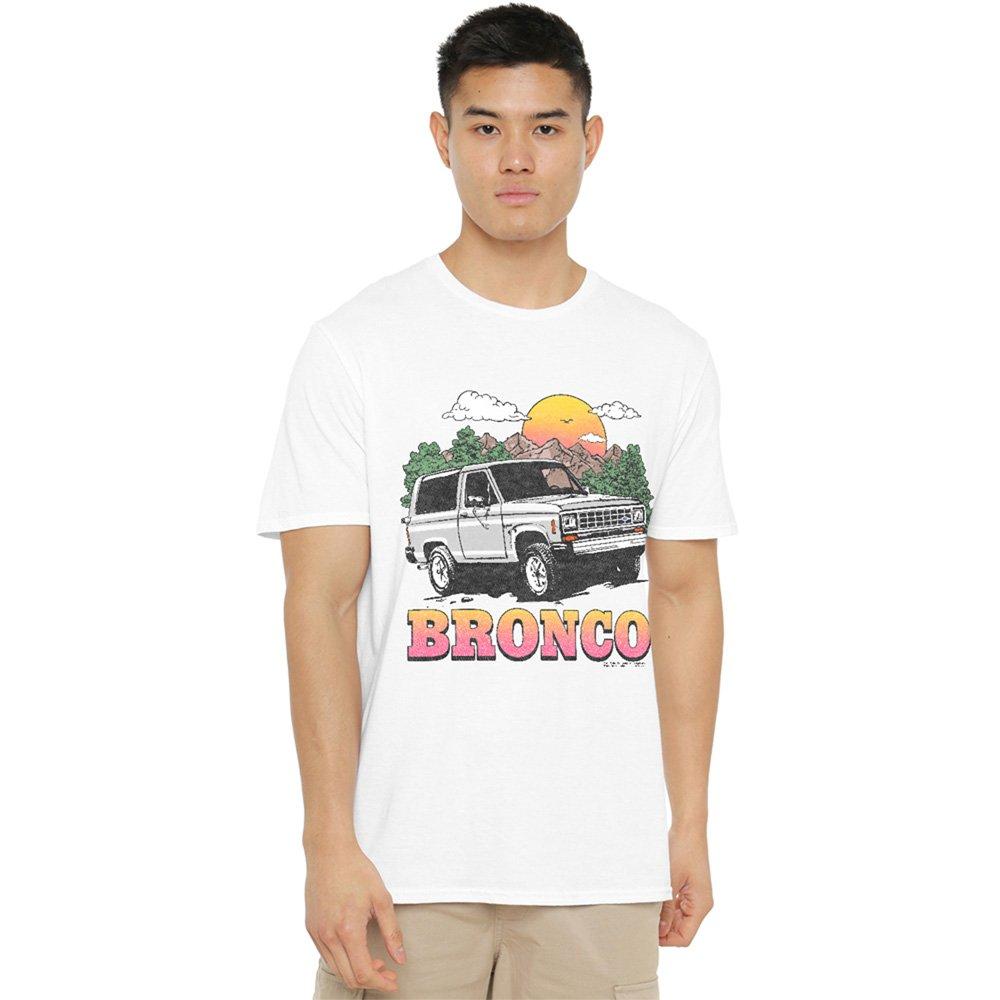 White - Ford - Ford Bronco In The Mountains T-Shirt White - 1