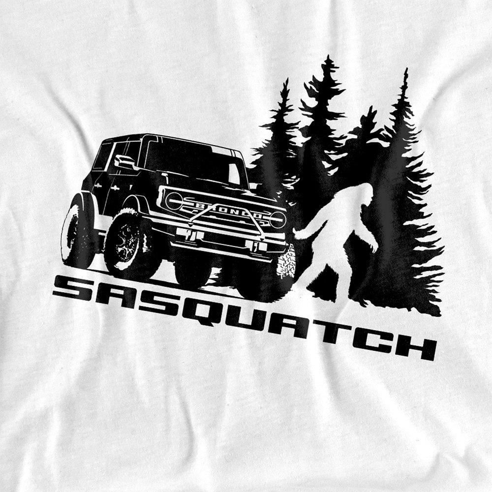 White - Ford - Ford Broncosasquatch T-Shirt White - 2