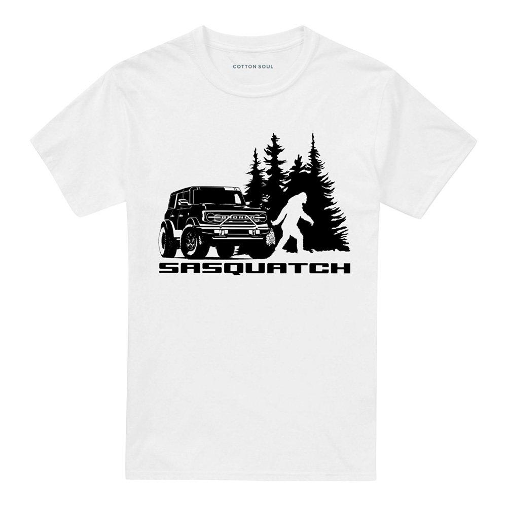 White - Ford - Ford Broncosasquatch T-Shirt White - 4