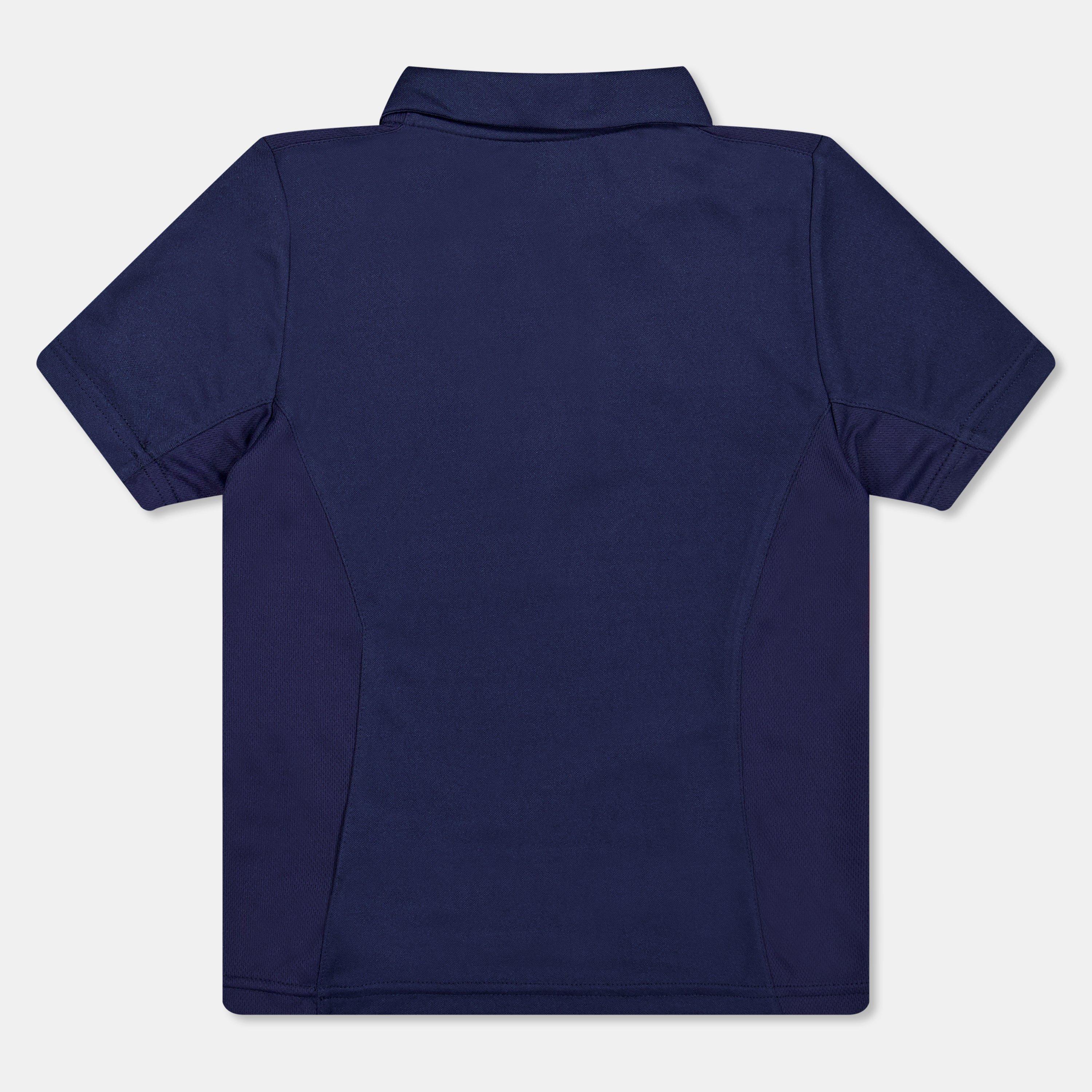 Blu navy - New Balance - Kids' Short-Sleeve Cricket Shirt - 2