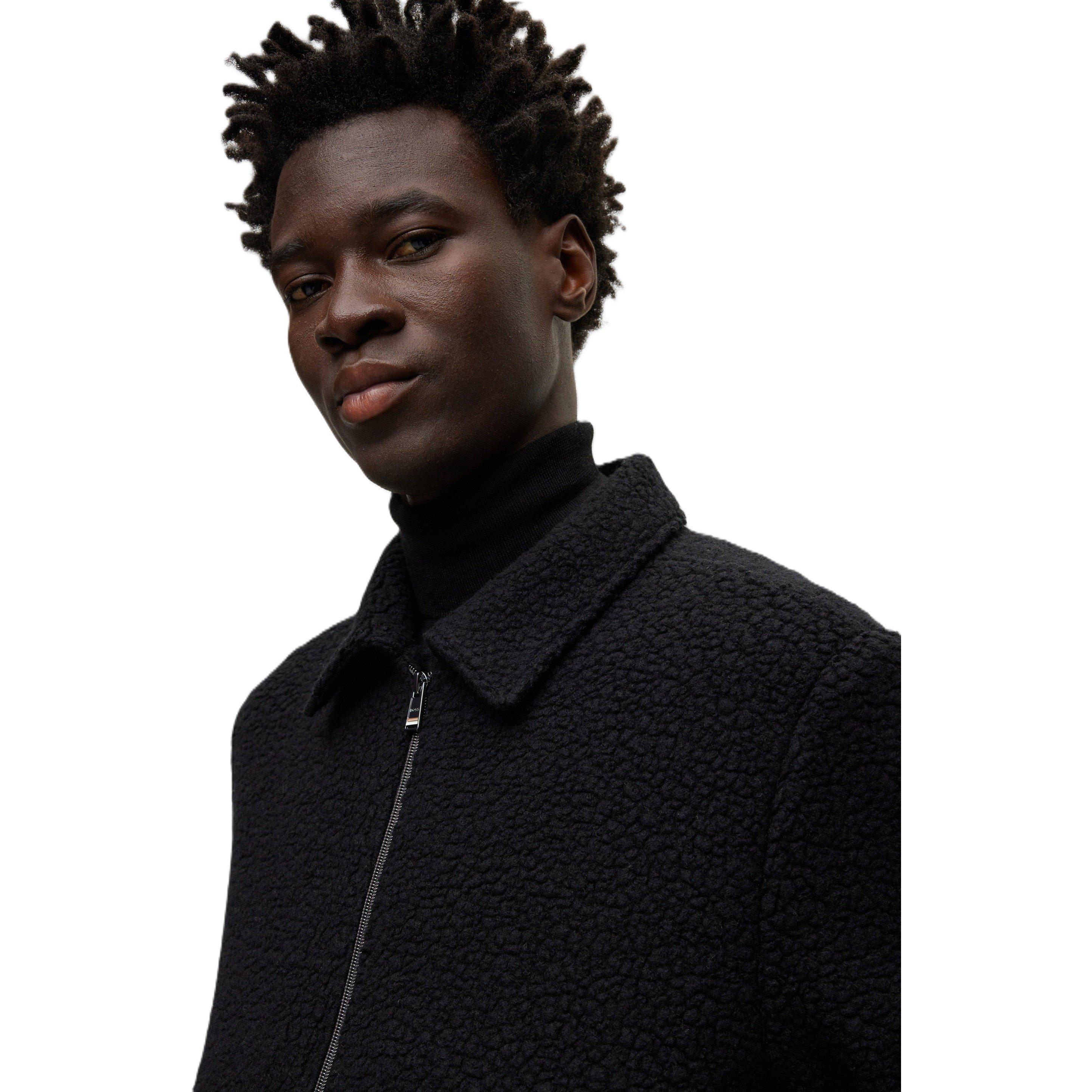 Black - Boss - Men's C Hanry Junior Wing Formal Jacket - 3