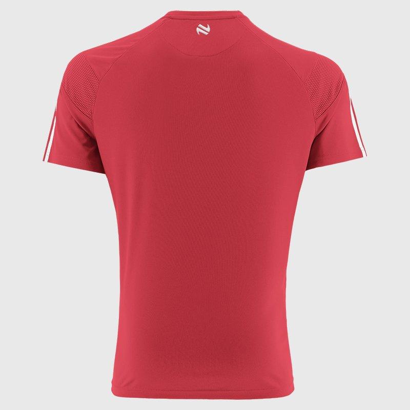 Red/White - ONeills - Louth GAA Tour Senior T-Shirt - 2