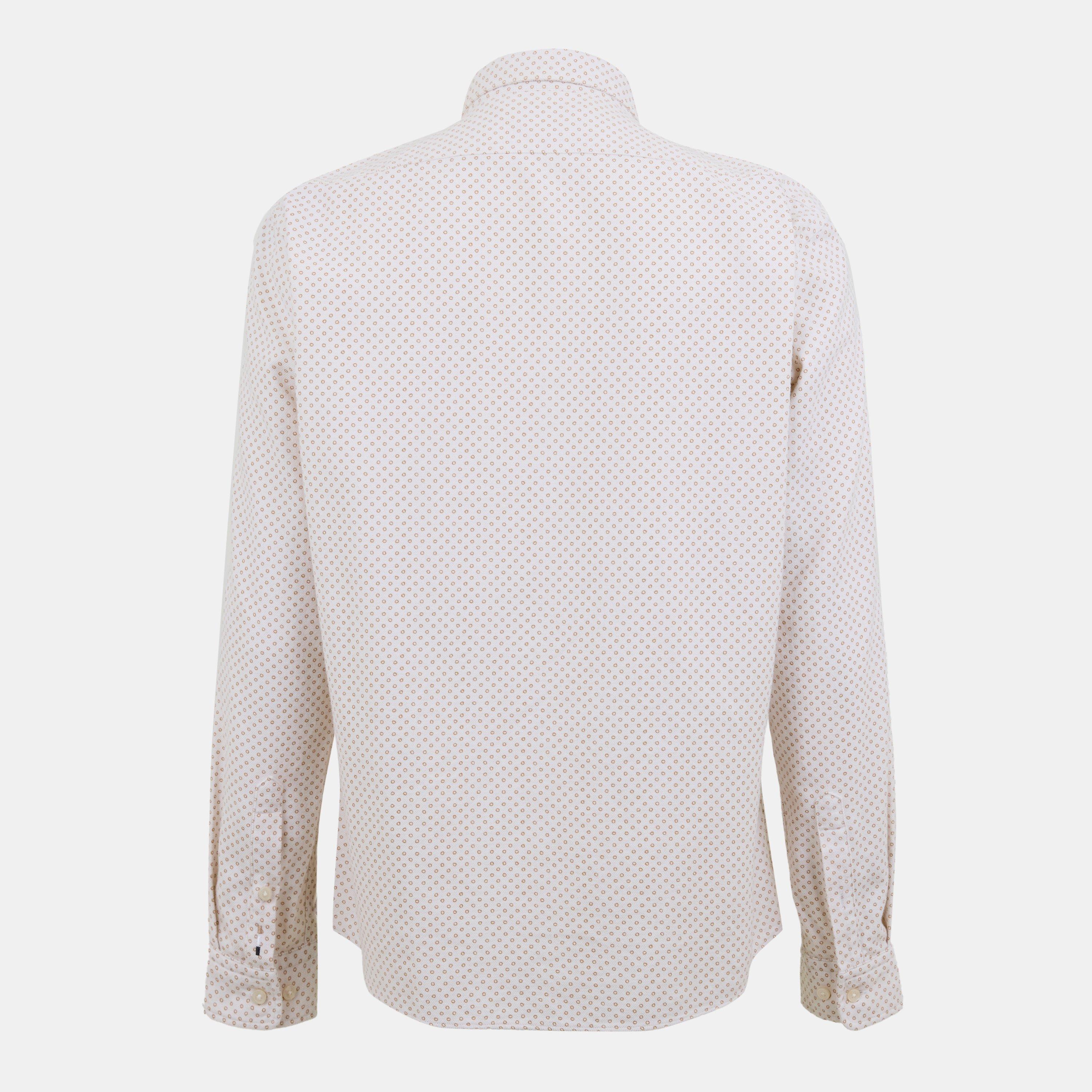 White - Boss - Men's Liam Spread C Plain Long-Sleeve Shirt - 2