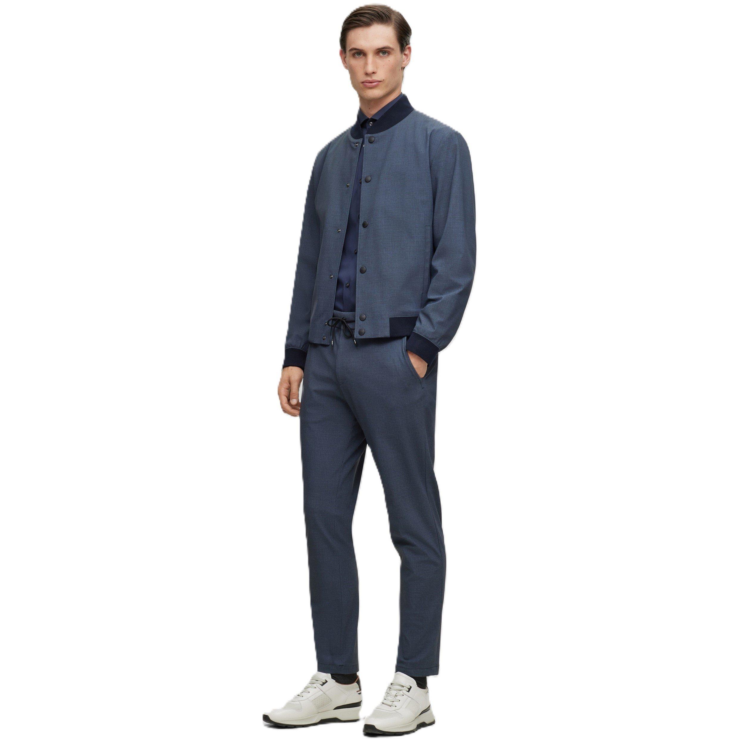 Blue - Boss - Men's P Hanry Junior Formal Jacket - 4
