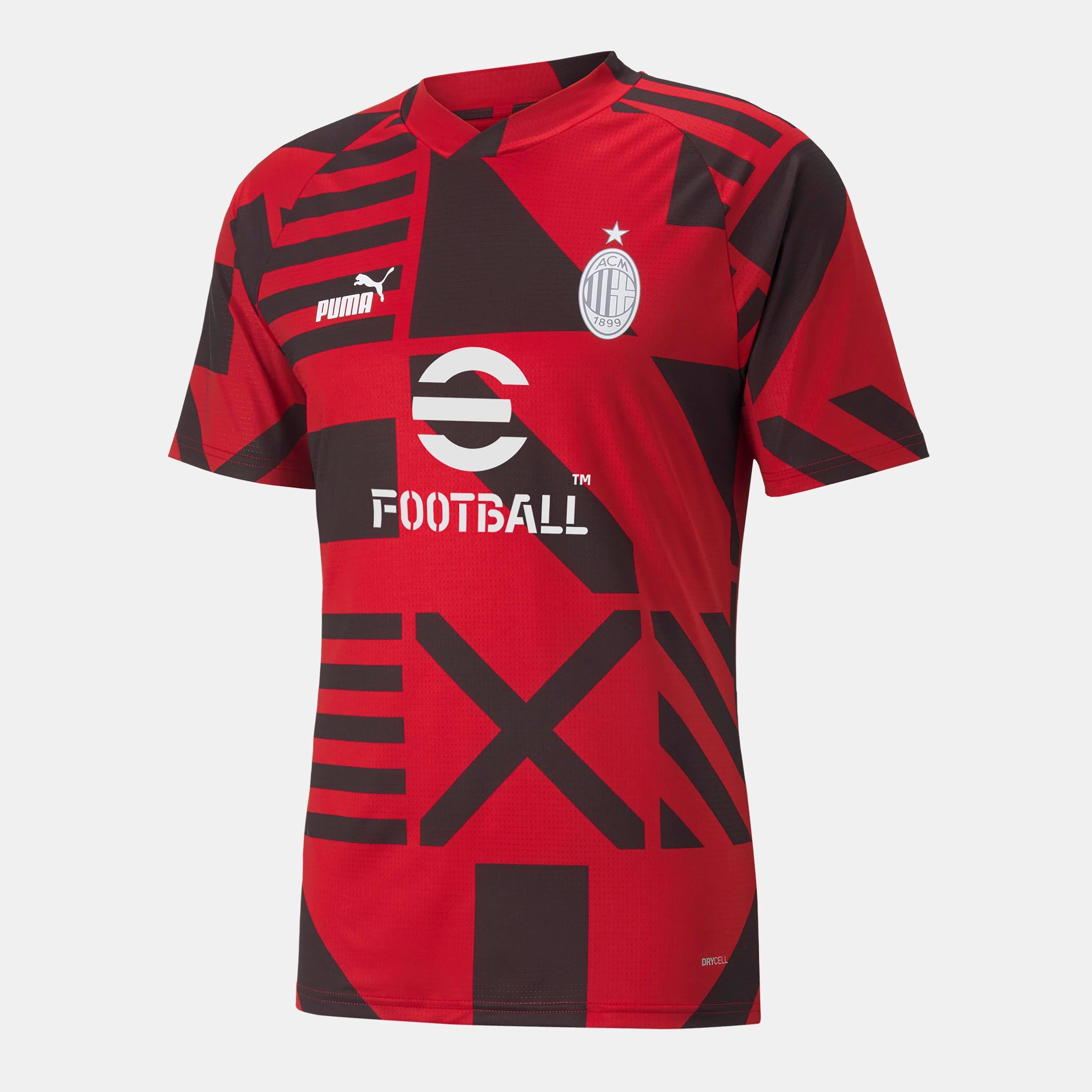 Red - Puma - Ac Millan Fc Prematch Jersey - 1