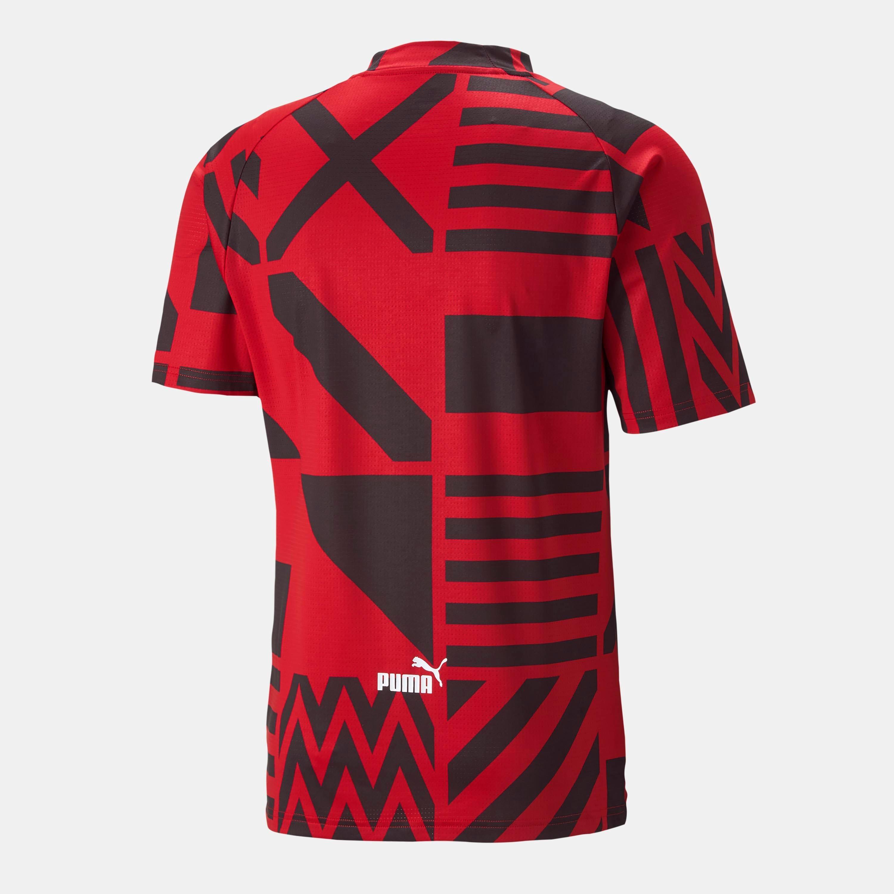 Red - Puma - Ac Millan Fc Prematch Jersey - 2