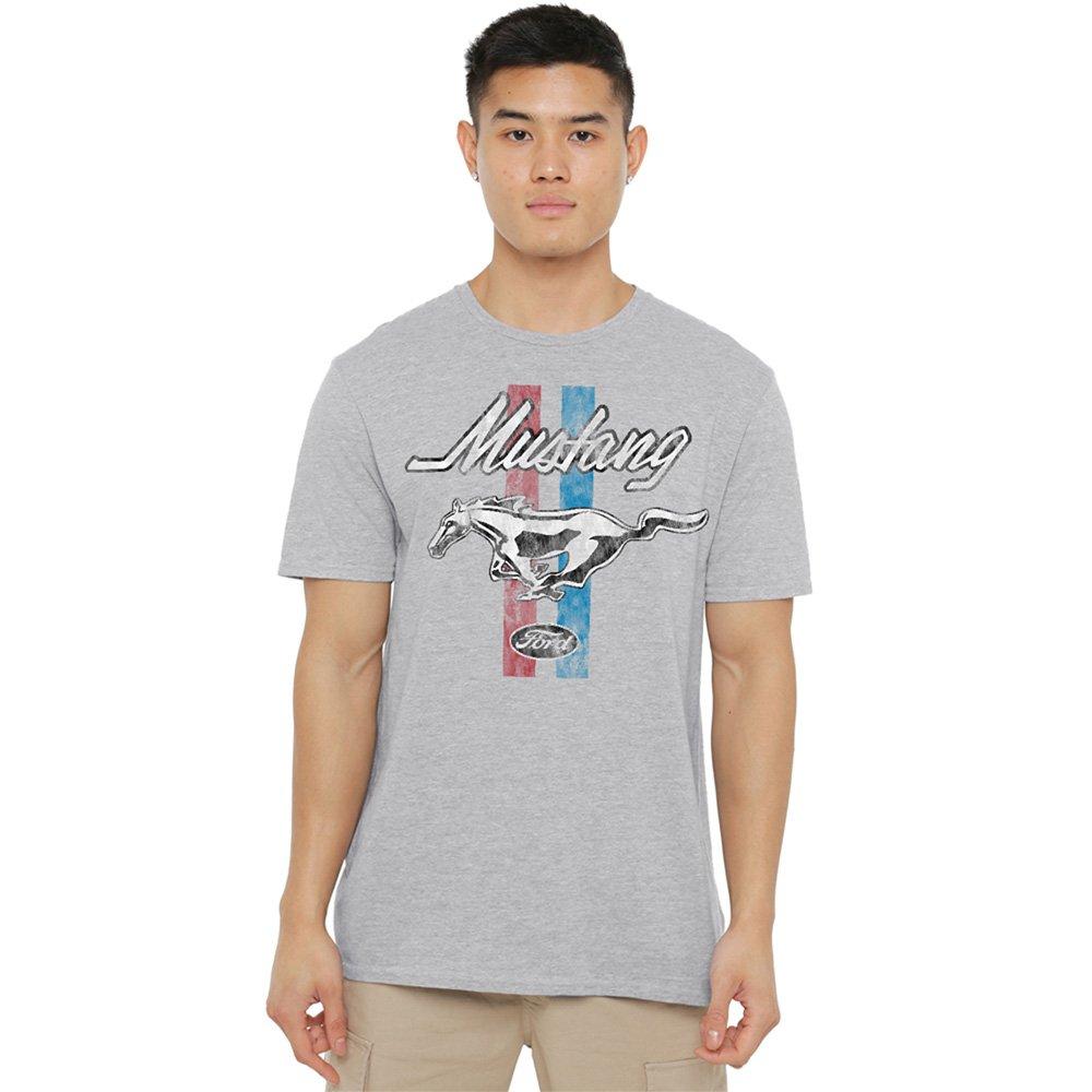 Ford Ford Mustang Stripes T-Shirt Athletic Heather