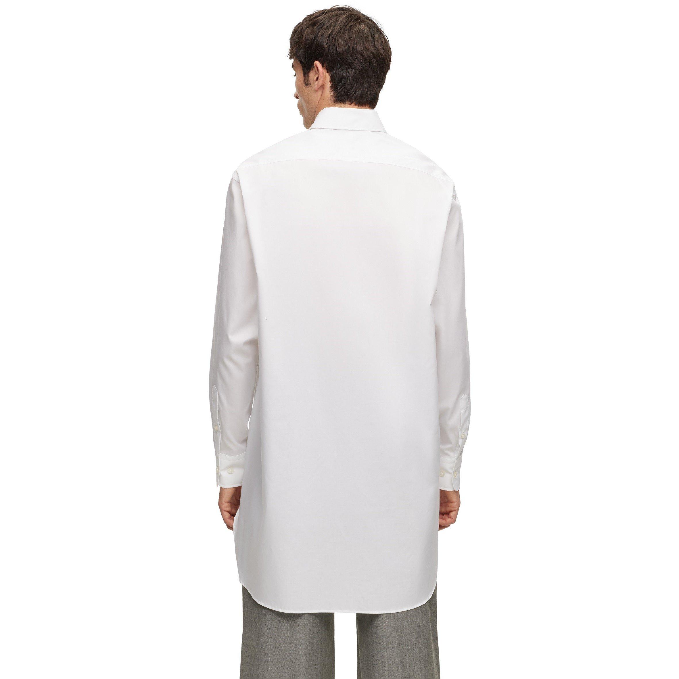 White - Boss - Men's Plain Long-Sleeve Shirt - 2
