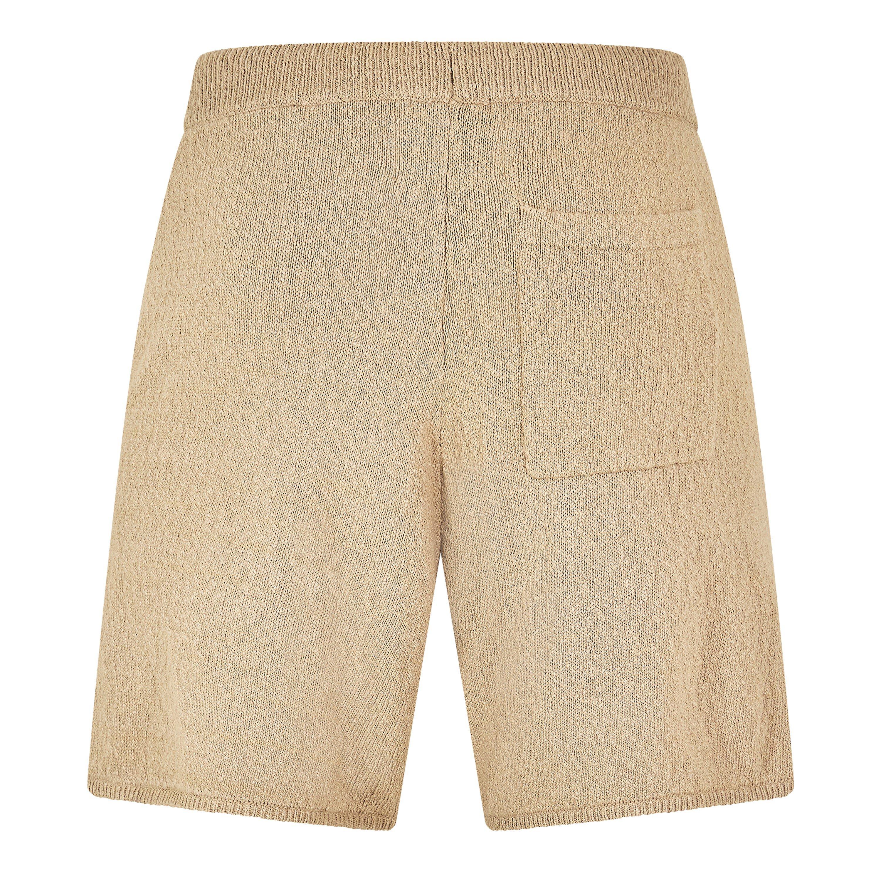 Khaki - Jack Wills - JW Slub Knit Short Sn62 - 2