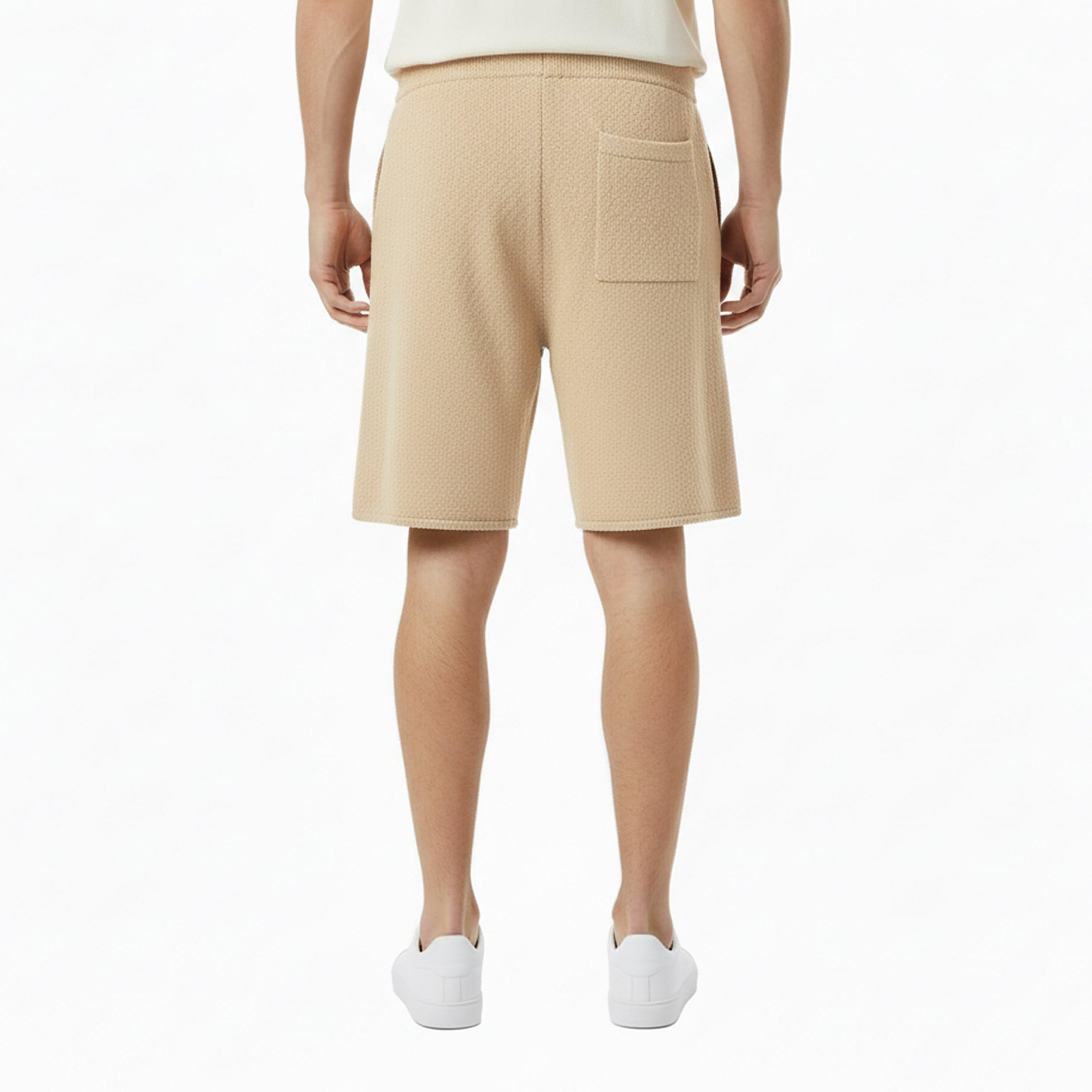 Khaki - Jack Wills - JW Slub Knit Short Sn62 - 4