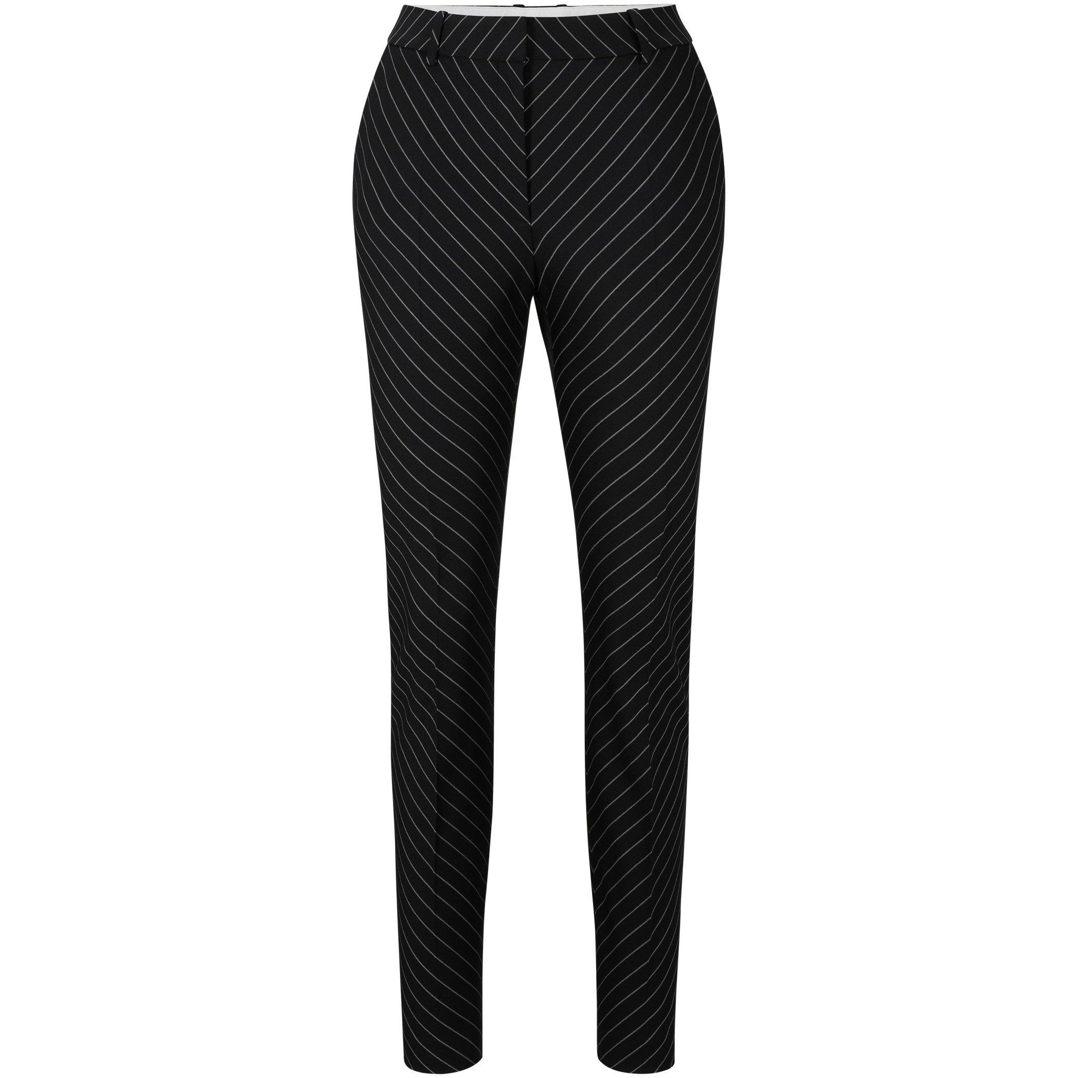 Boss Women's Tamata Cigarette Trousers - Black - 4 (XXS)