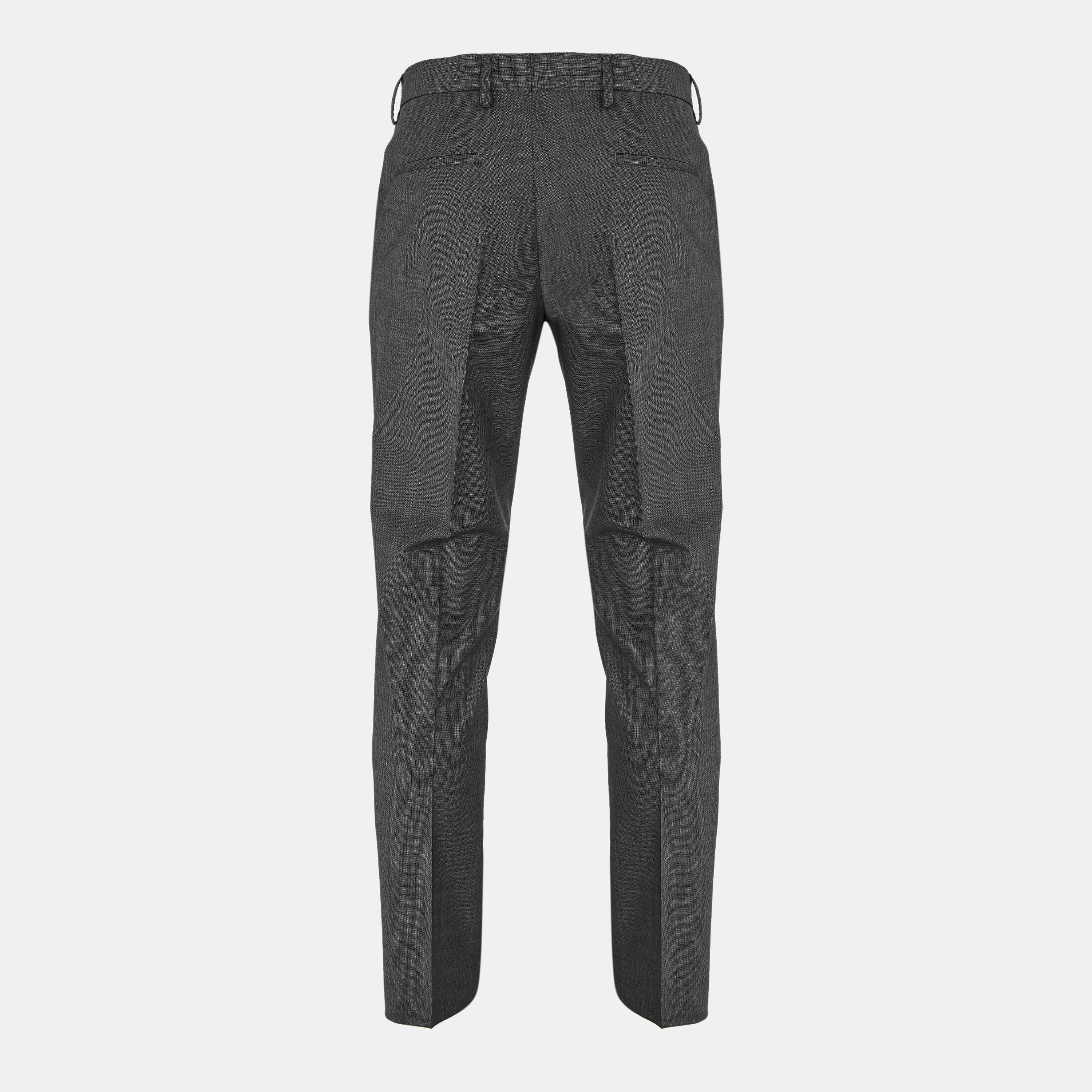 Black - Boss - Men's H Lenon Mm Tailored Trousers - 2