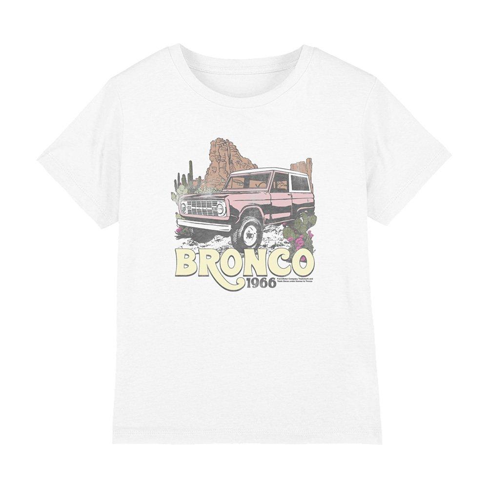 White - Ford - Ford Bronco Desert 1966 Kids T-Shirt White - 1