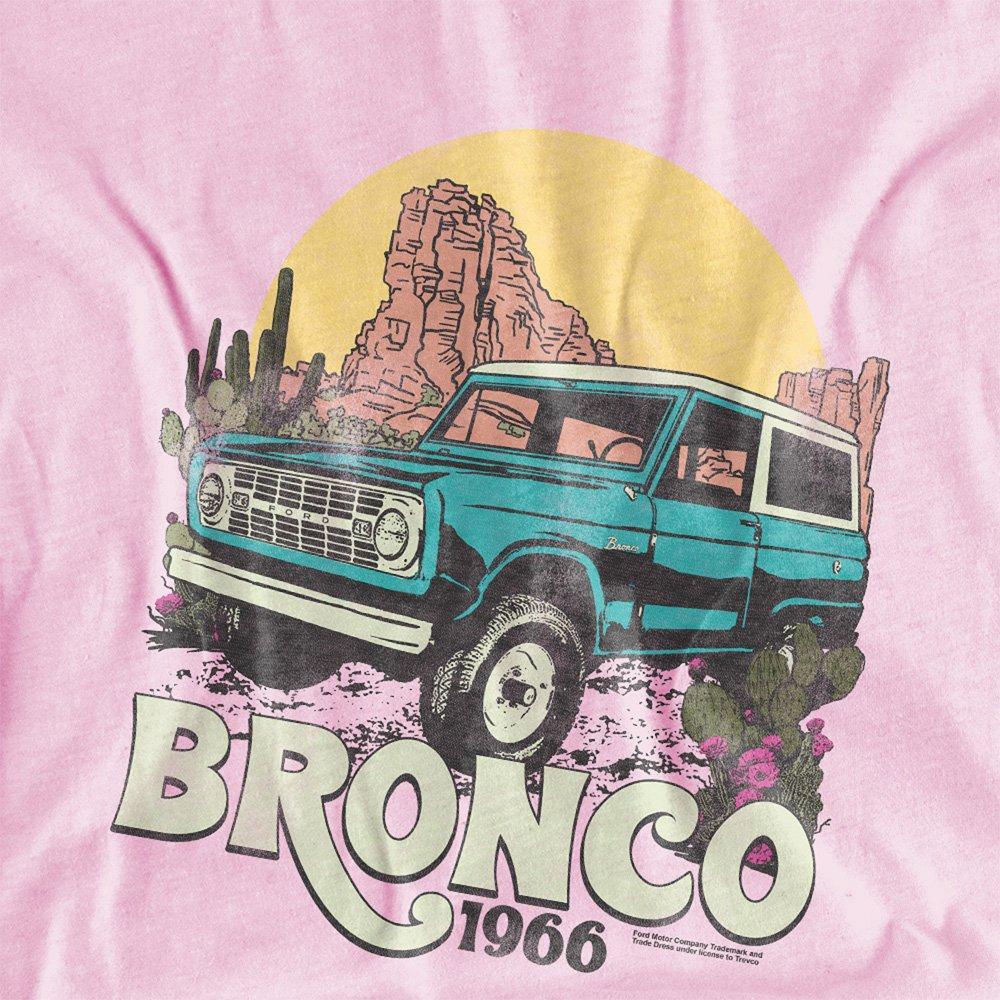Pink - Ford - Ford Bronco Desert Ride Kids T-Shirt Pink - 2