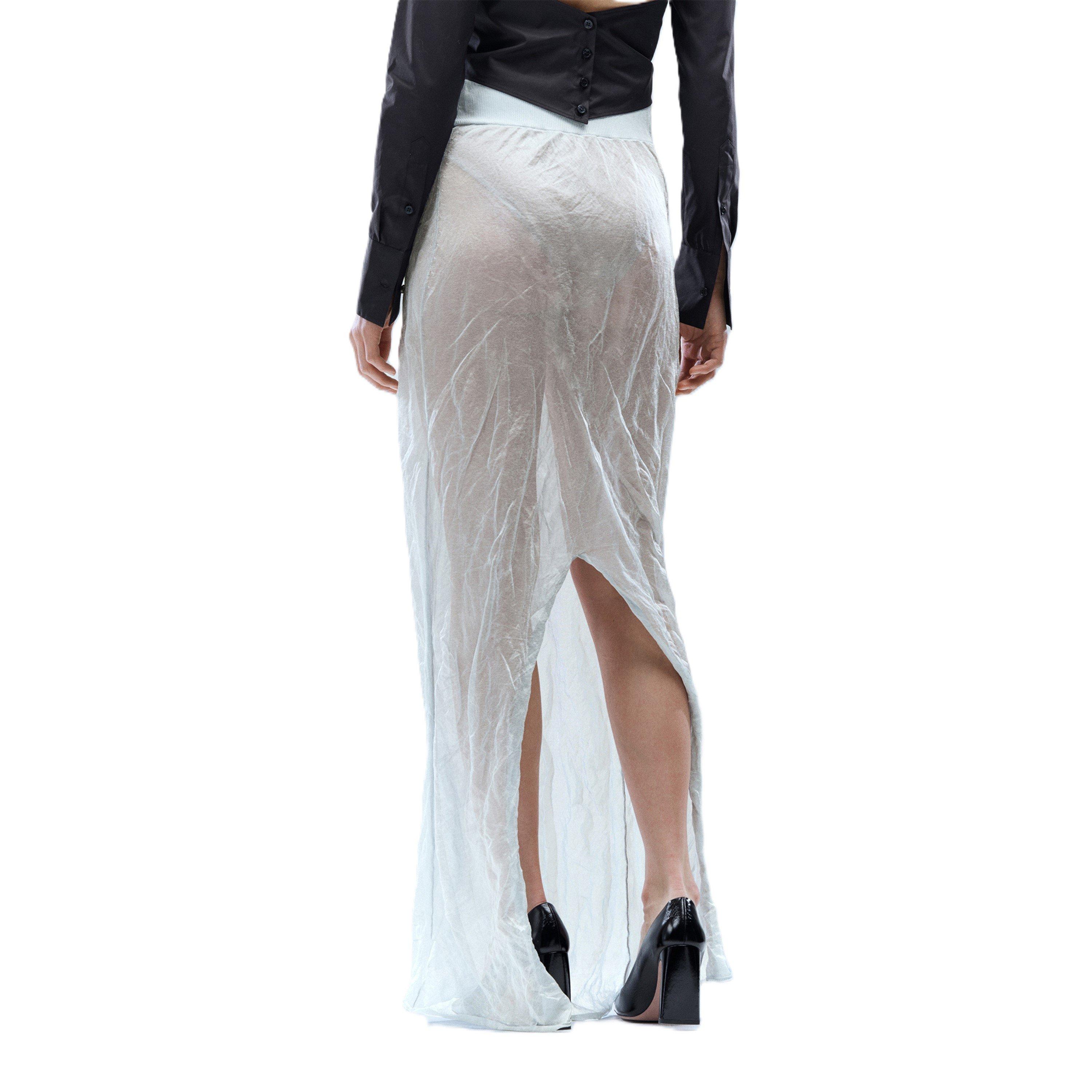 Light/Green - Boss - Women's Febcrinkle Knitted Top - 3