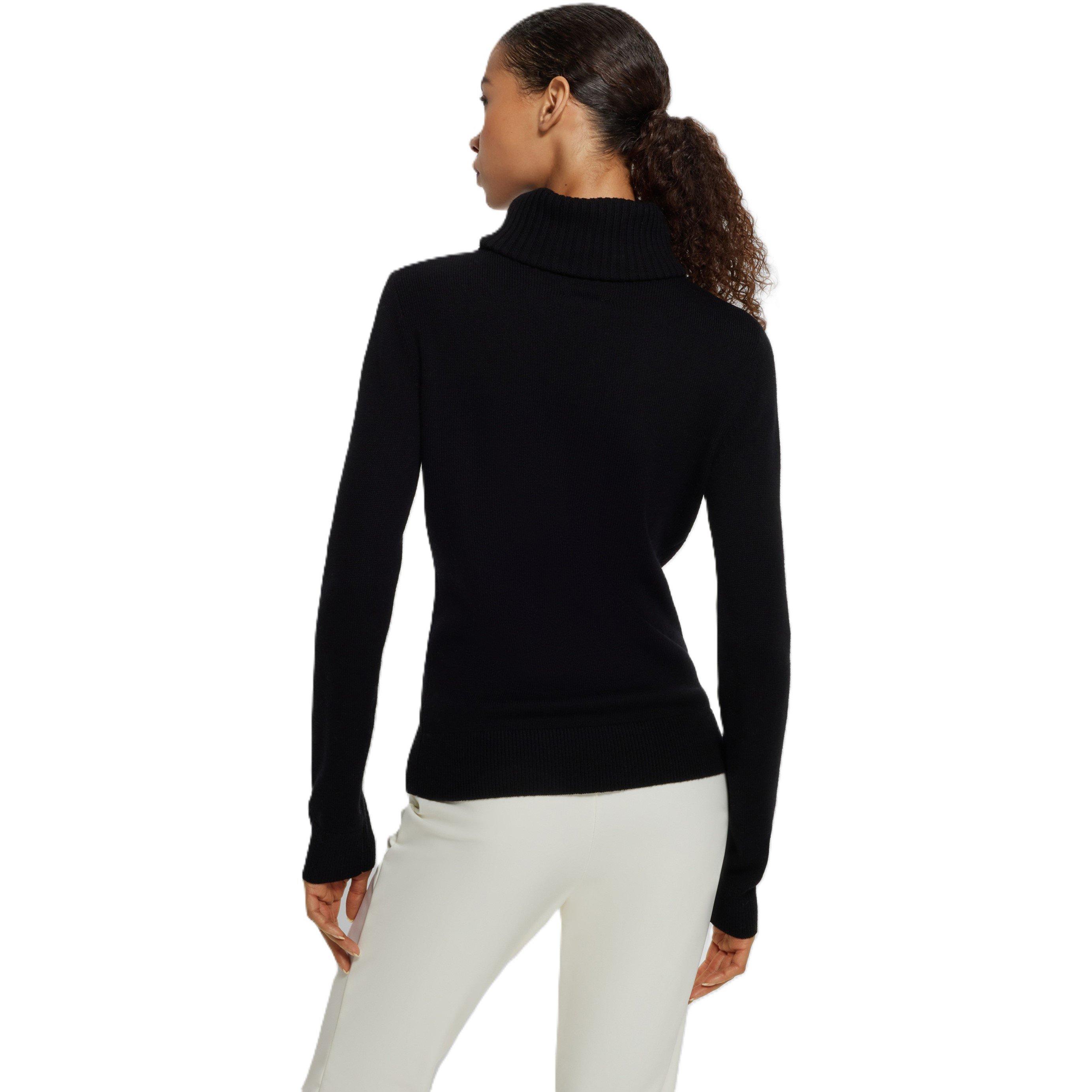 Black - Boss - Women's  Ski Jumper - 2