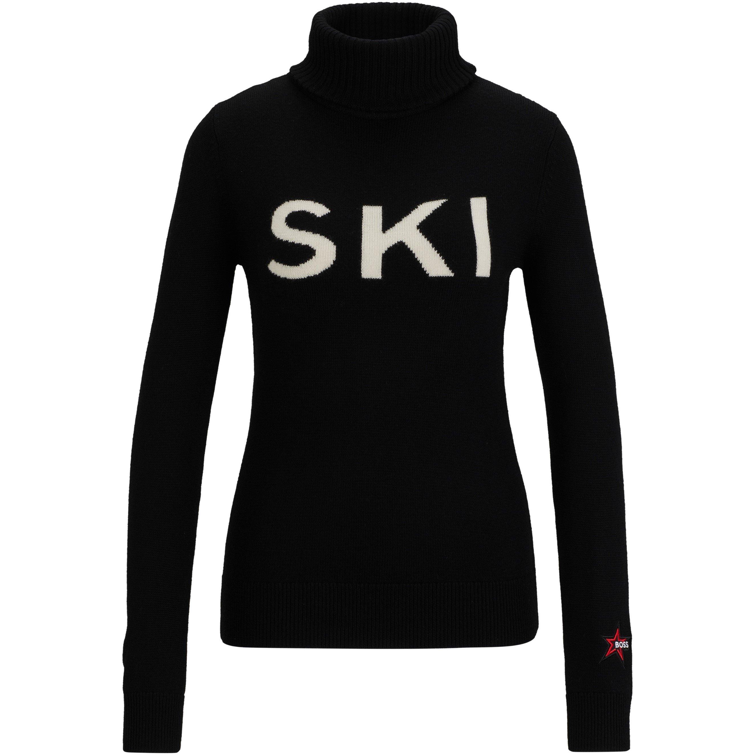 Black - Boss - Women's  Ski Jumper - 3